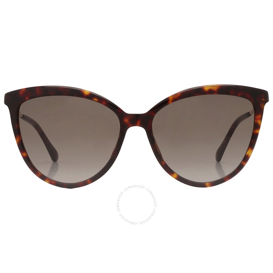 Jimmy Choo Brown Gradient Cat Eye Ladies Sunglasses BELINDA/S 0086/HA 56 - 1
