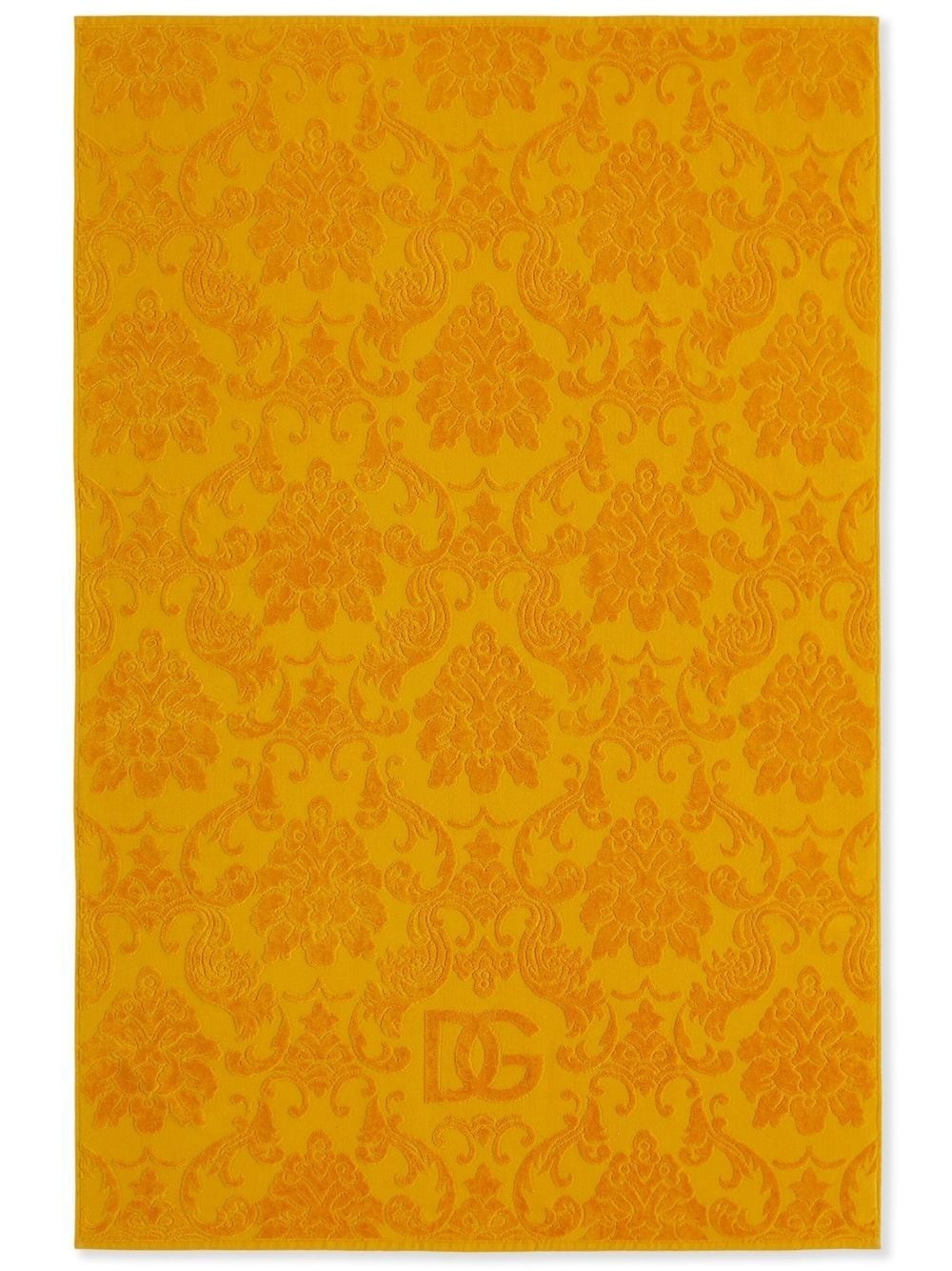 Barocco logo-jacquard towels (set of 5) - 4
