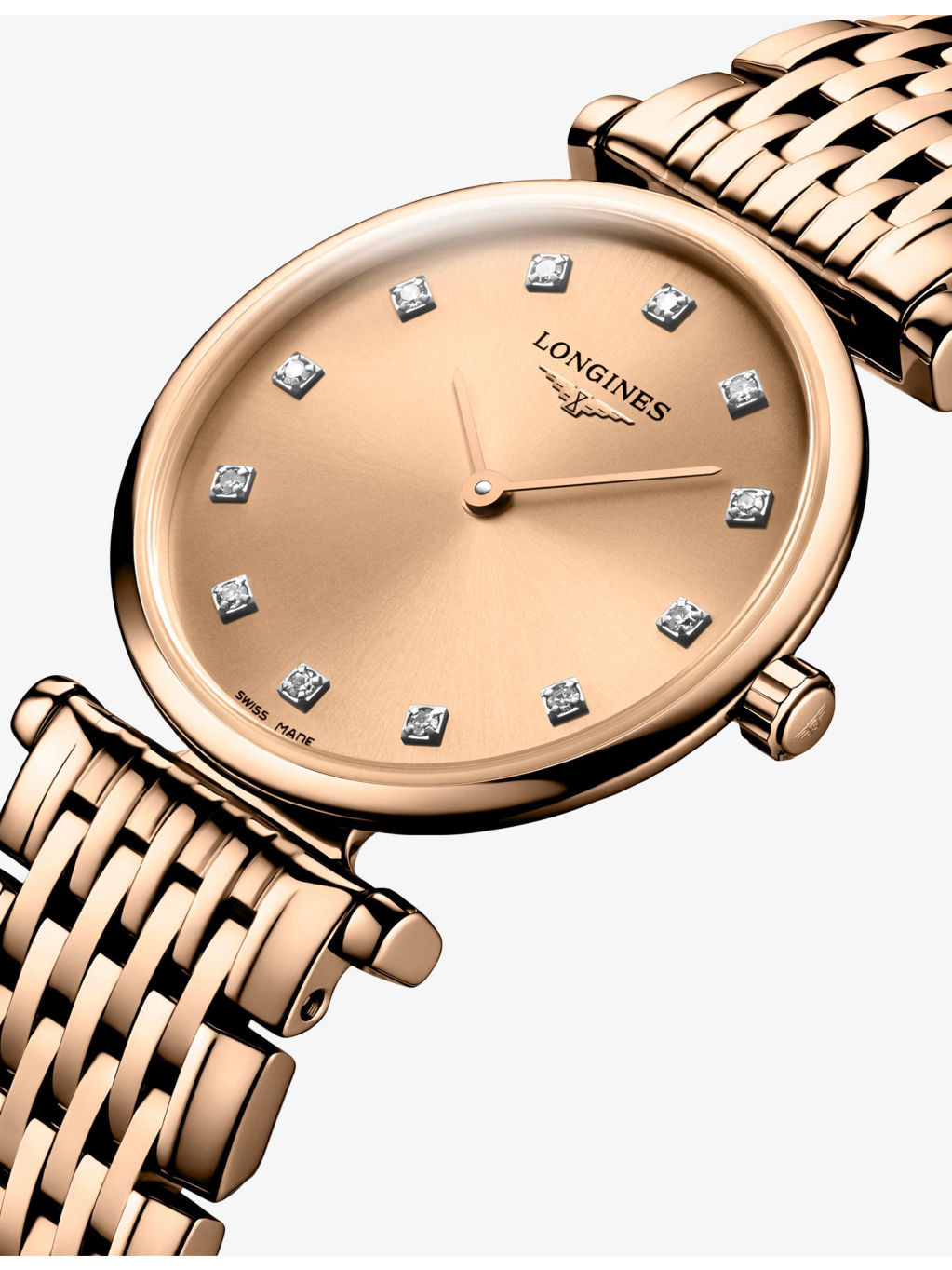 L4.209.1.90.8  La Grande Classique La Grande Classique Rose PVD Coated Stainless-Steel And 0.048ct D - 4