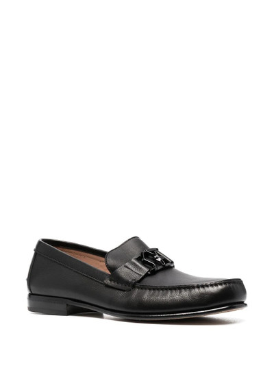 Salvatore Ferragamo logo-plaque loafers outlook