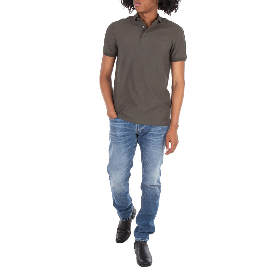 Emporio Armani Embossed Logo Tape Jersey Polo Shirt - 6