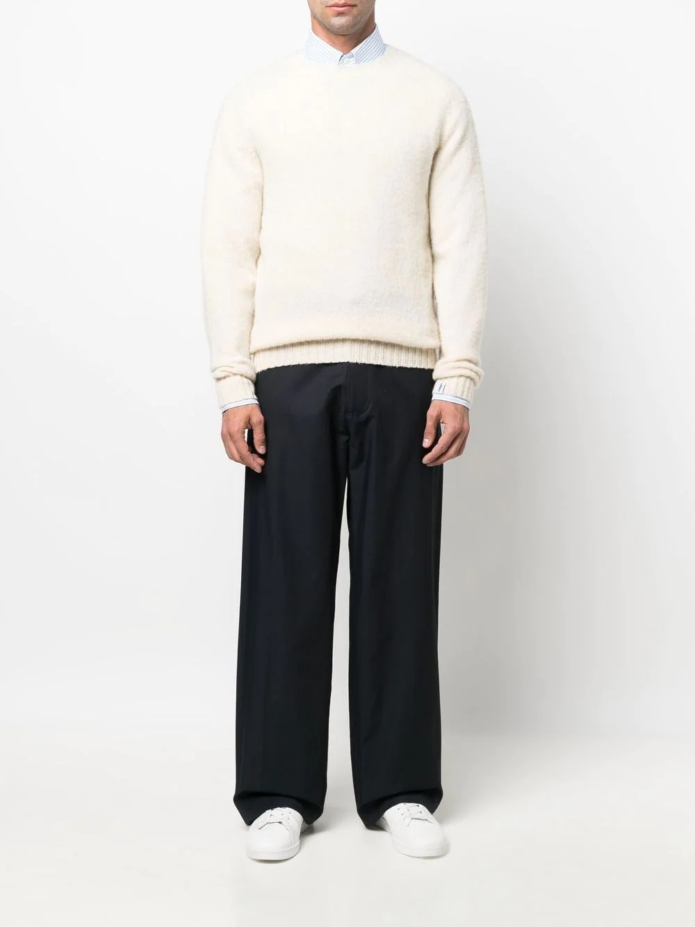 HUTCHINS wool crew-neck jumper - 2