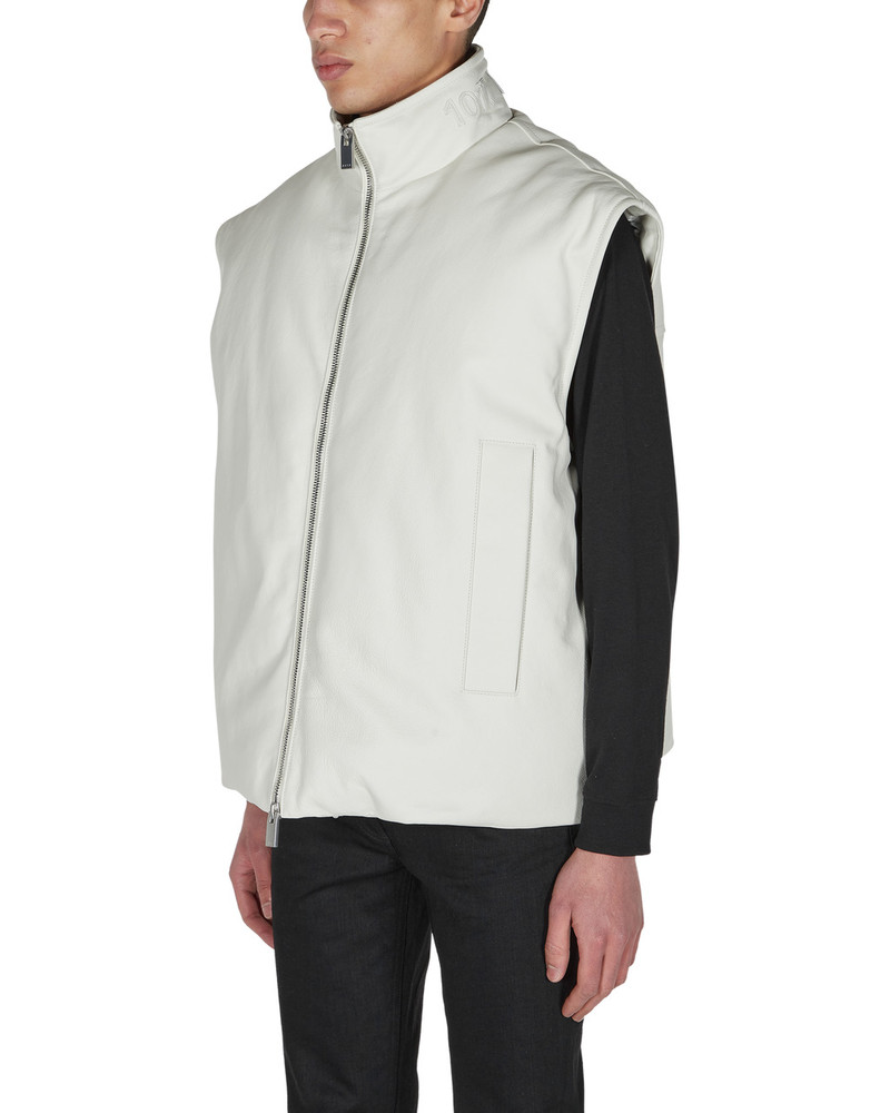 PADDED LEATHER VEST 3