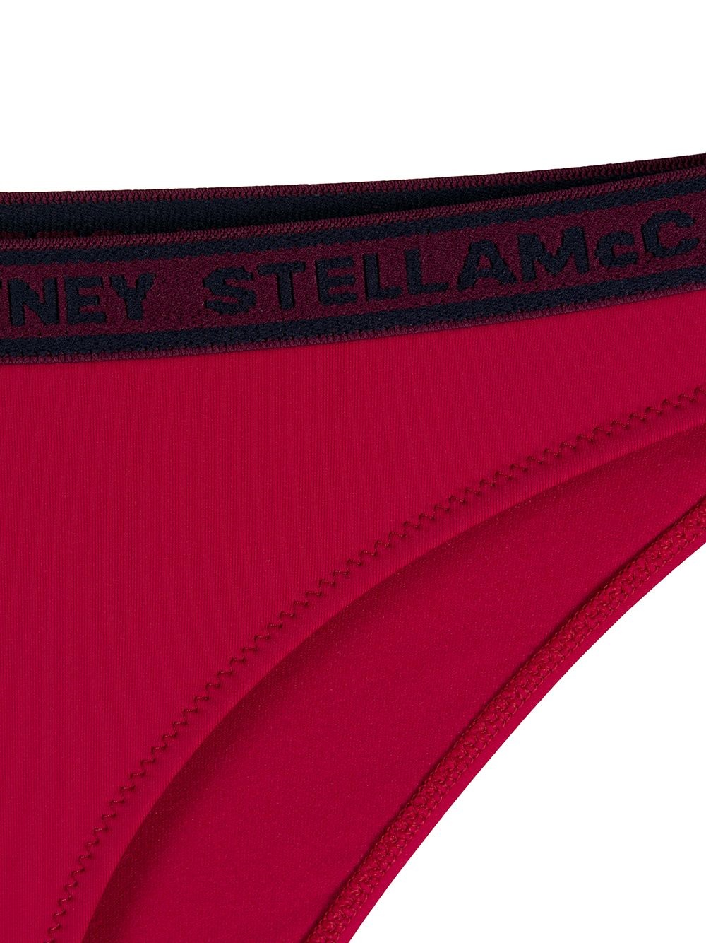 logo-trim bikini bottoms - 3