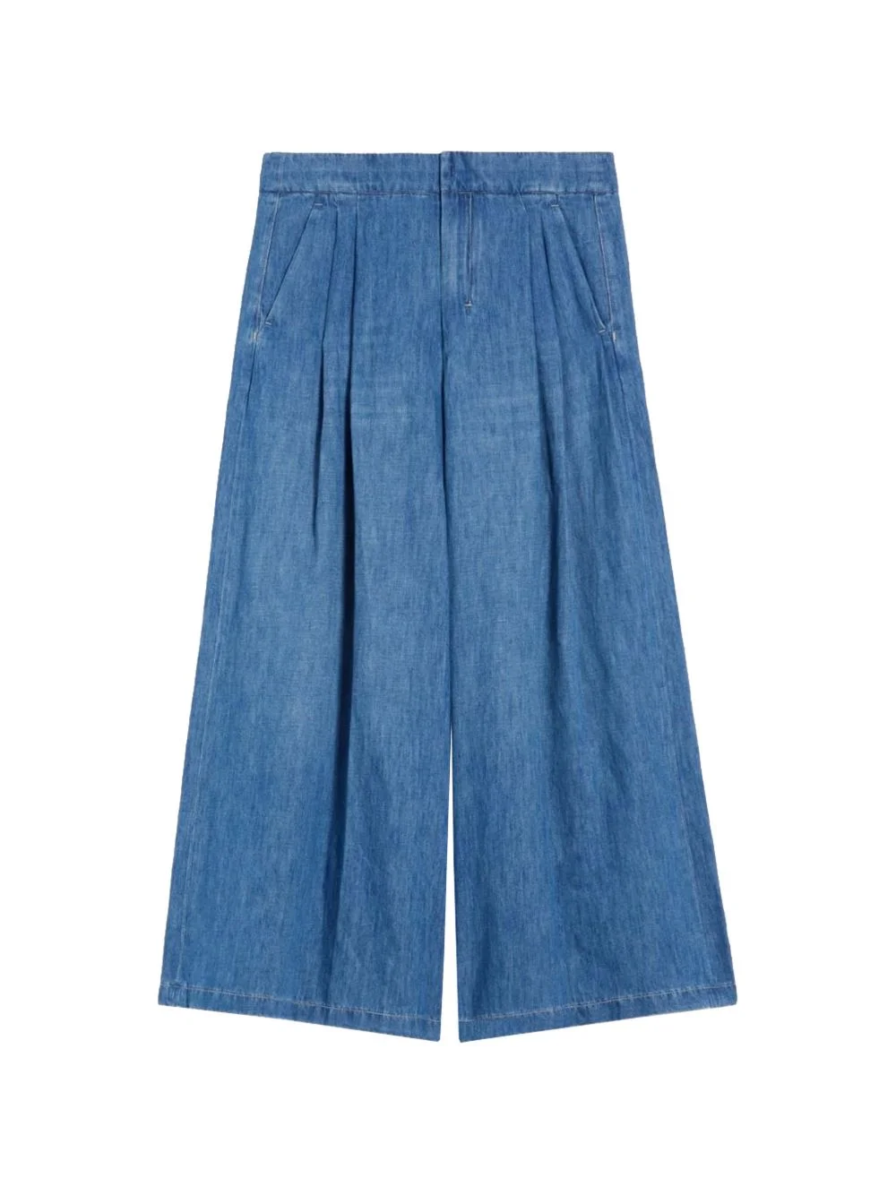 cropped wide-leg jeans - 1
