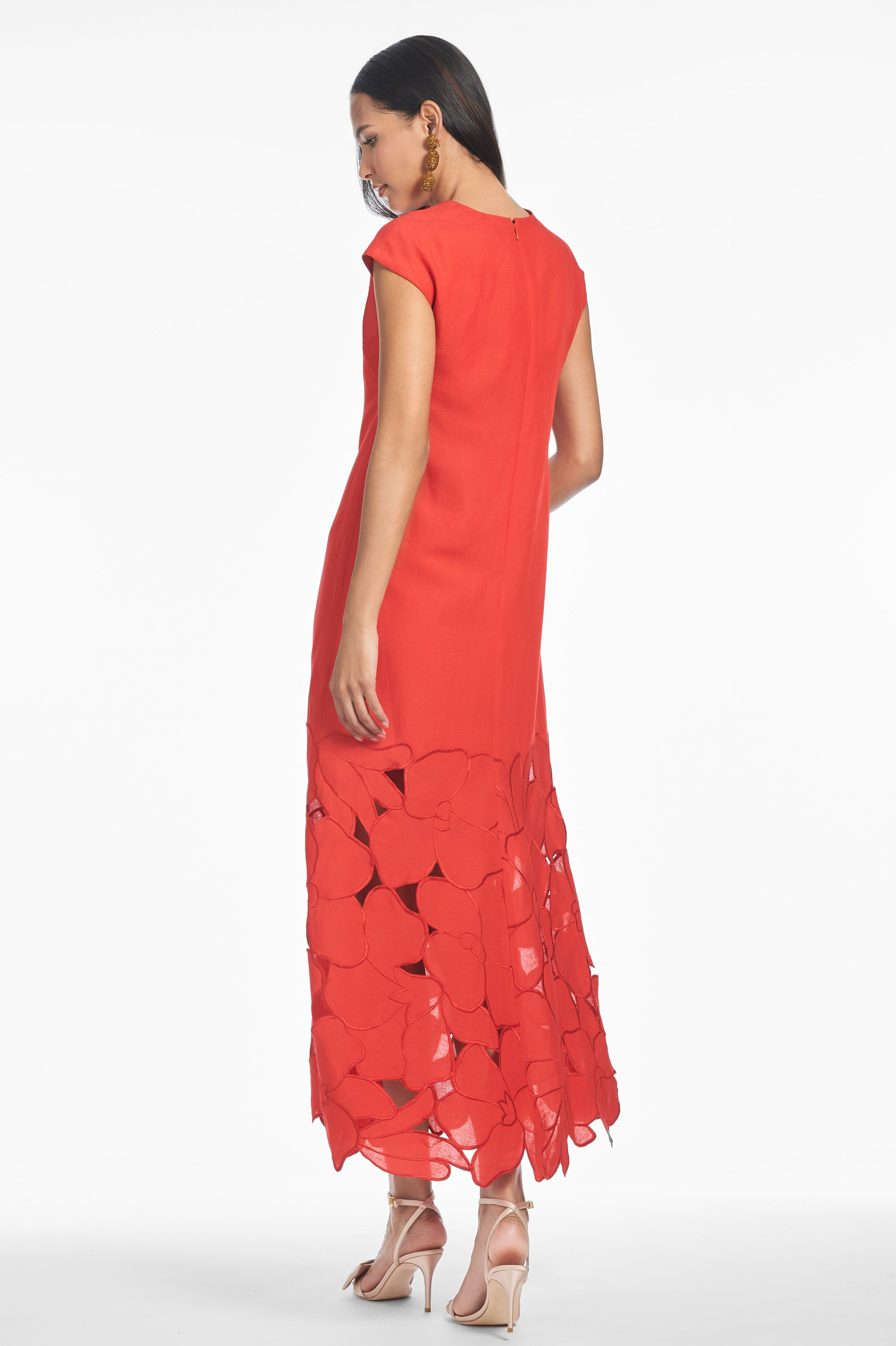 SABETTE DRESS - CHERRY - 3