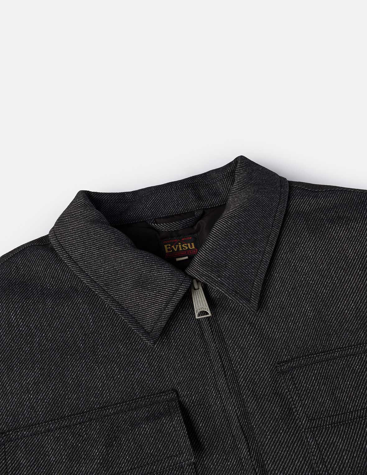 Classic 50s Car and Seagull Print Relax Fit Work Jacket - 9