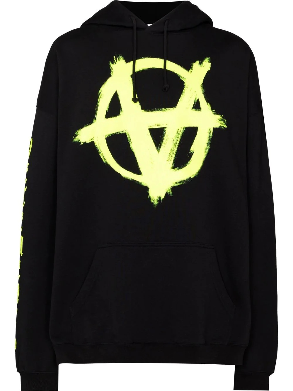 Double Anarchy logo hoodie - 1