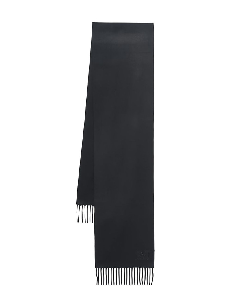 Max Mara fringed scarf outlook