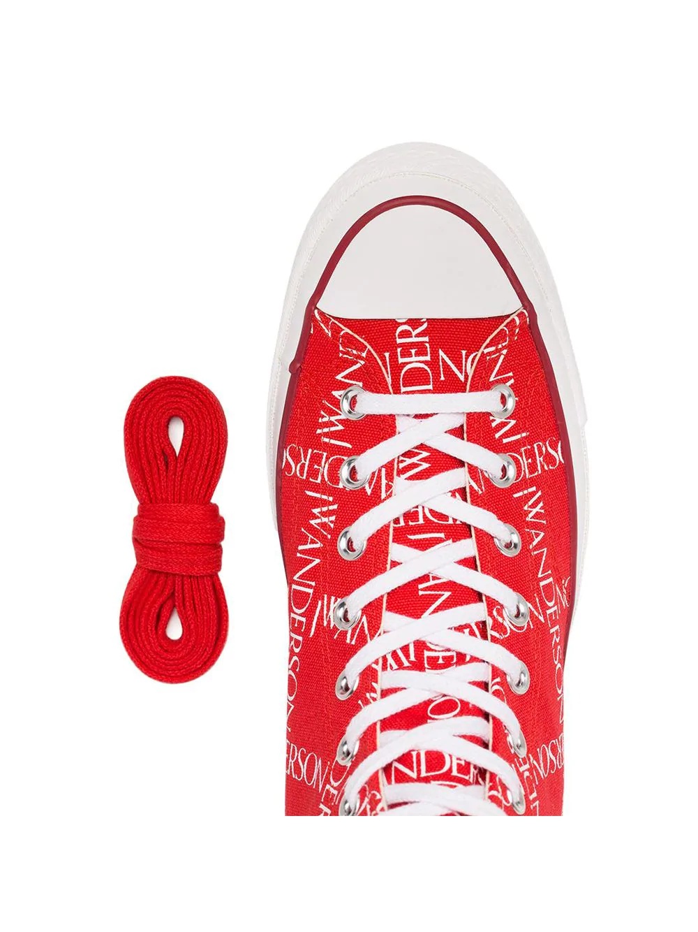 x Converse Logo Print Sneakers - 4