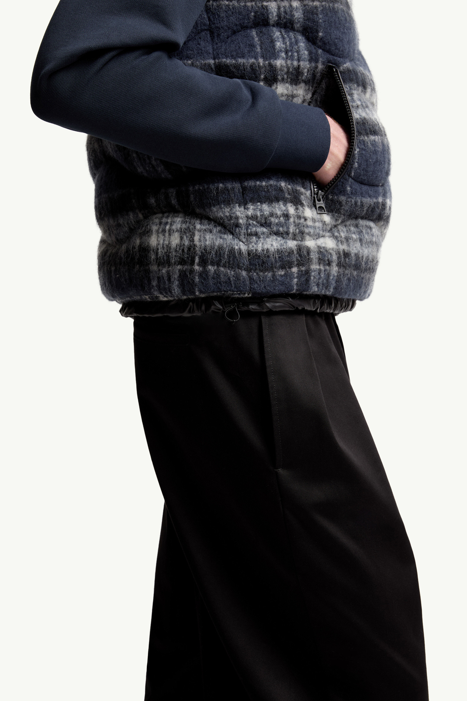 Sfakia Geometric-Quilted Wool Down Vest - 6
