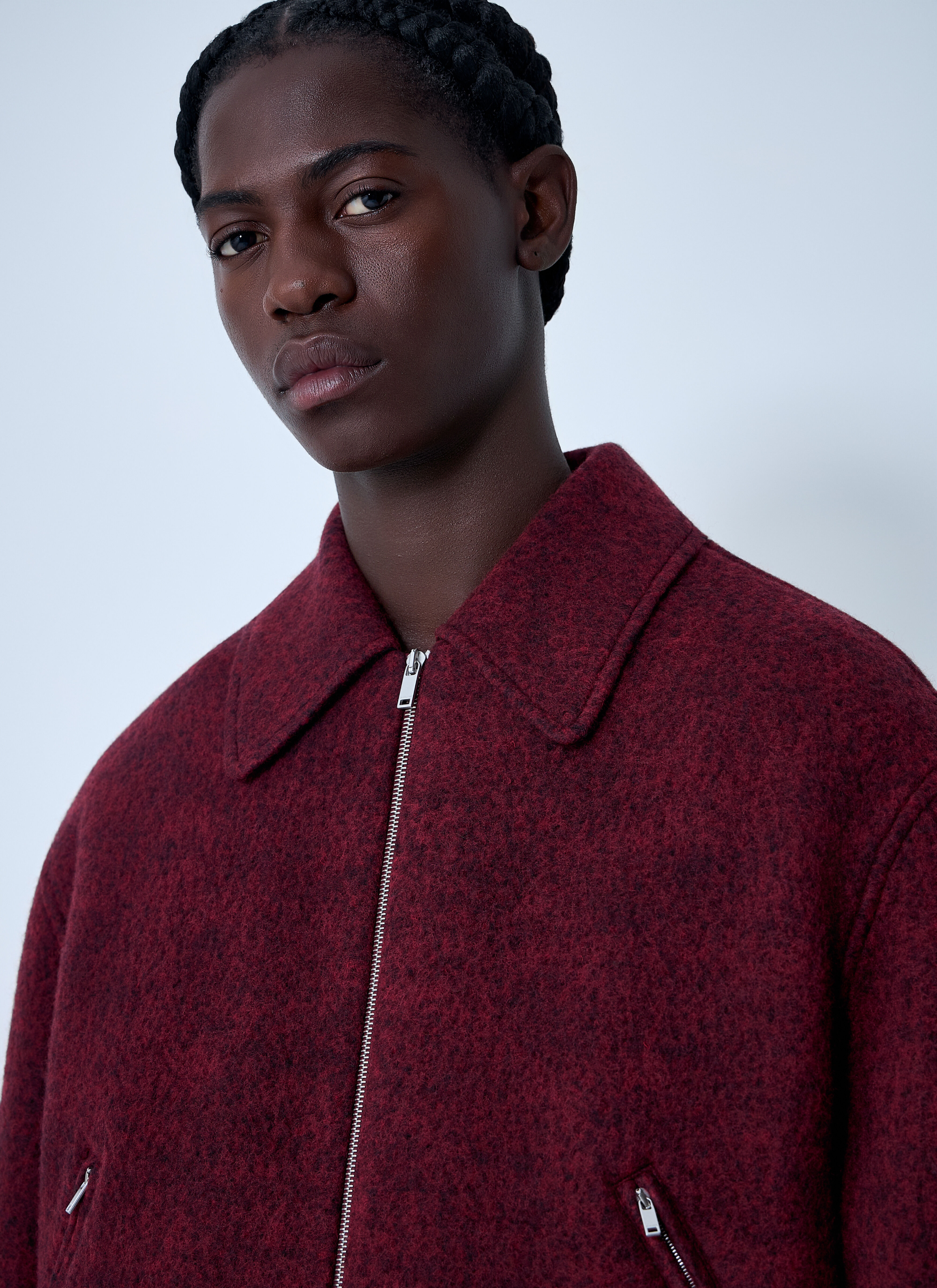Wool-Blend Bomber Jacket - 5
