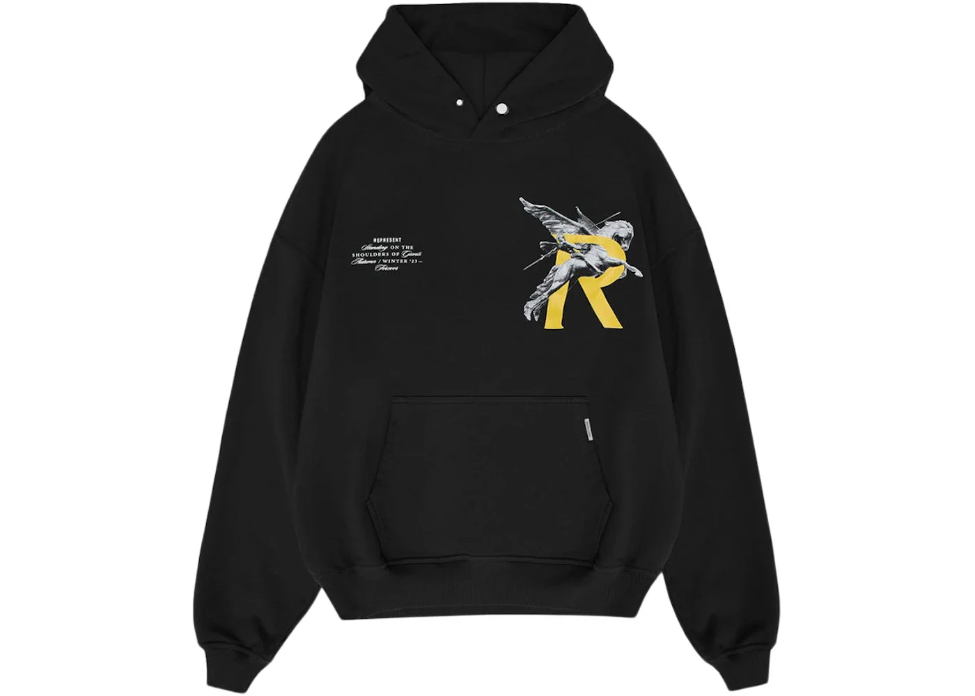 Represent Giants Hoodie Jet Black - 1