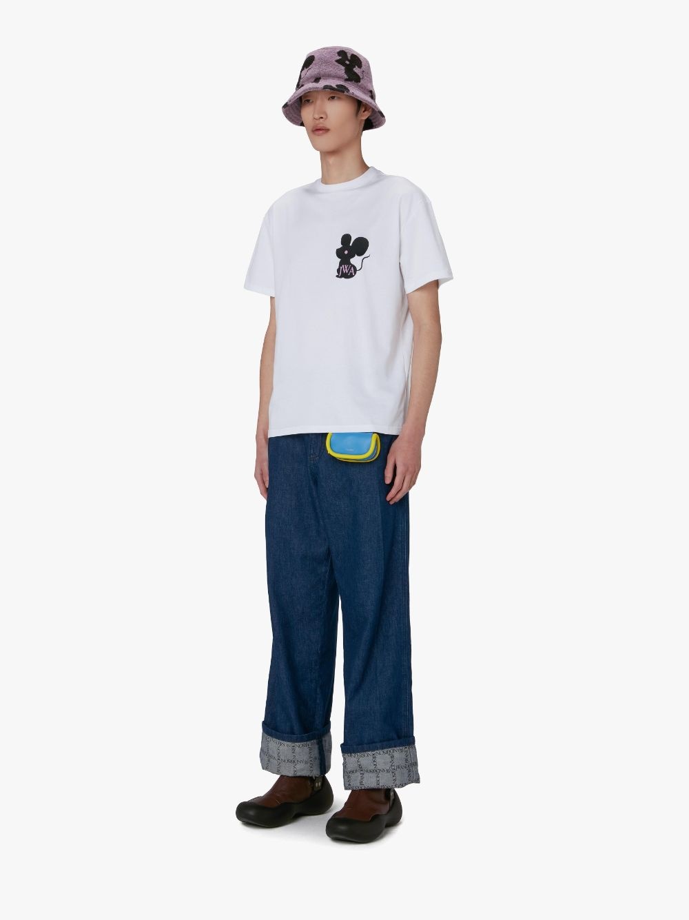 MOUSE EMBROIDERED LOGO T-SHIRT - 4