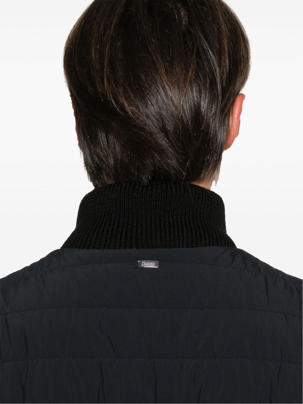 Nylon And Wool Bomber Jacket - 5