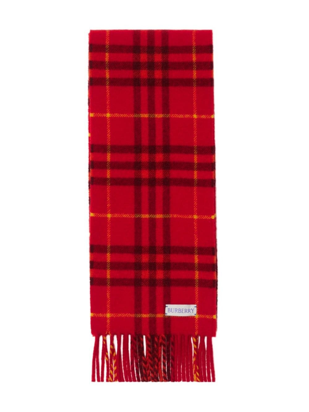 checked cashmere scarf - 2