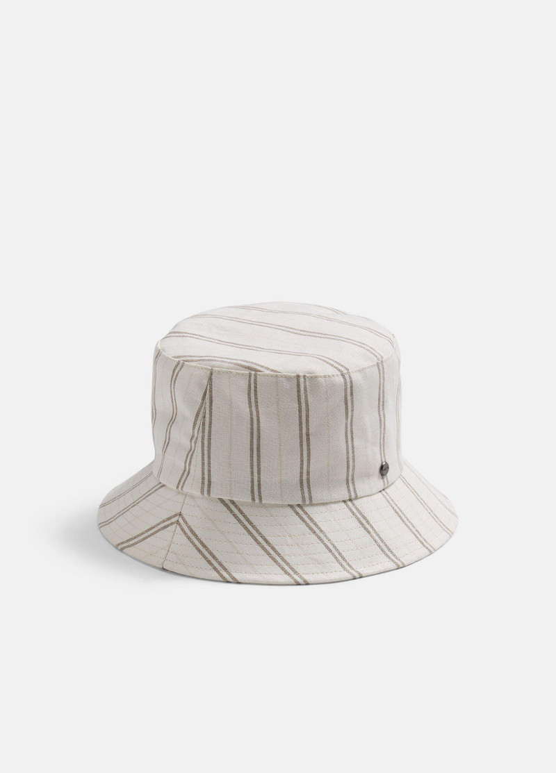 Mesa Stripe Hemp Bucket Hat 1
