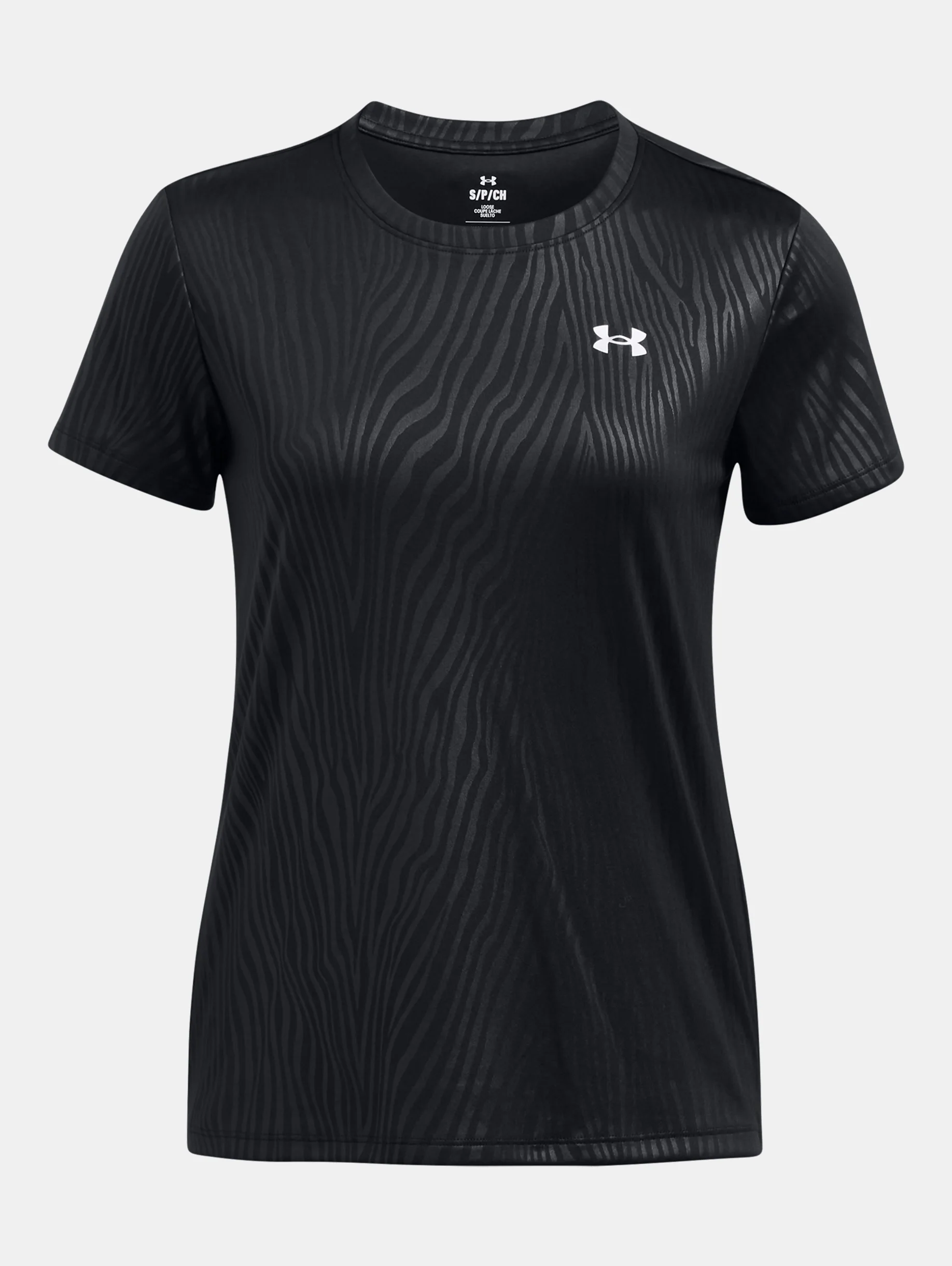 Women's UA Tech™ Emboss Short Sleeve - 1