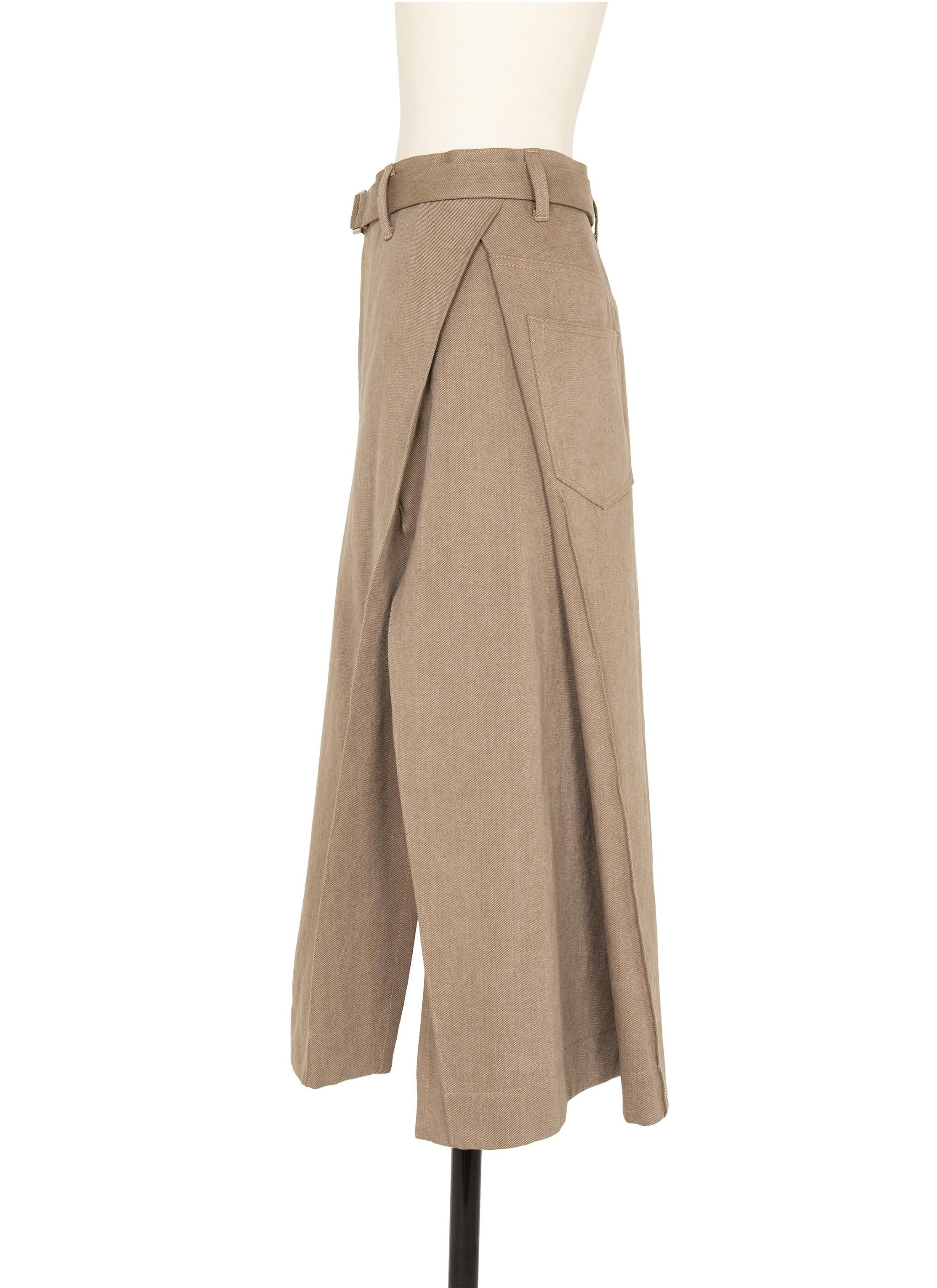 Denim Mix Skirt - 2