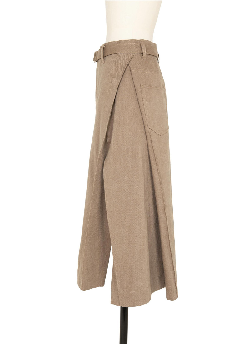 sacai Denim Mix Skirt outlook