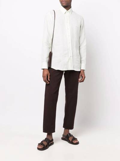 Etro striped long-sleeve shirt outlook