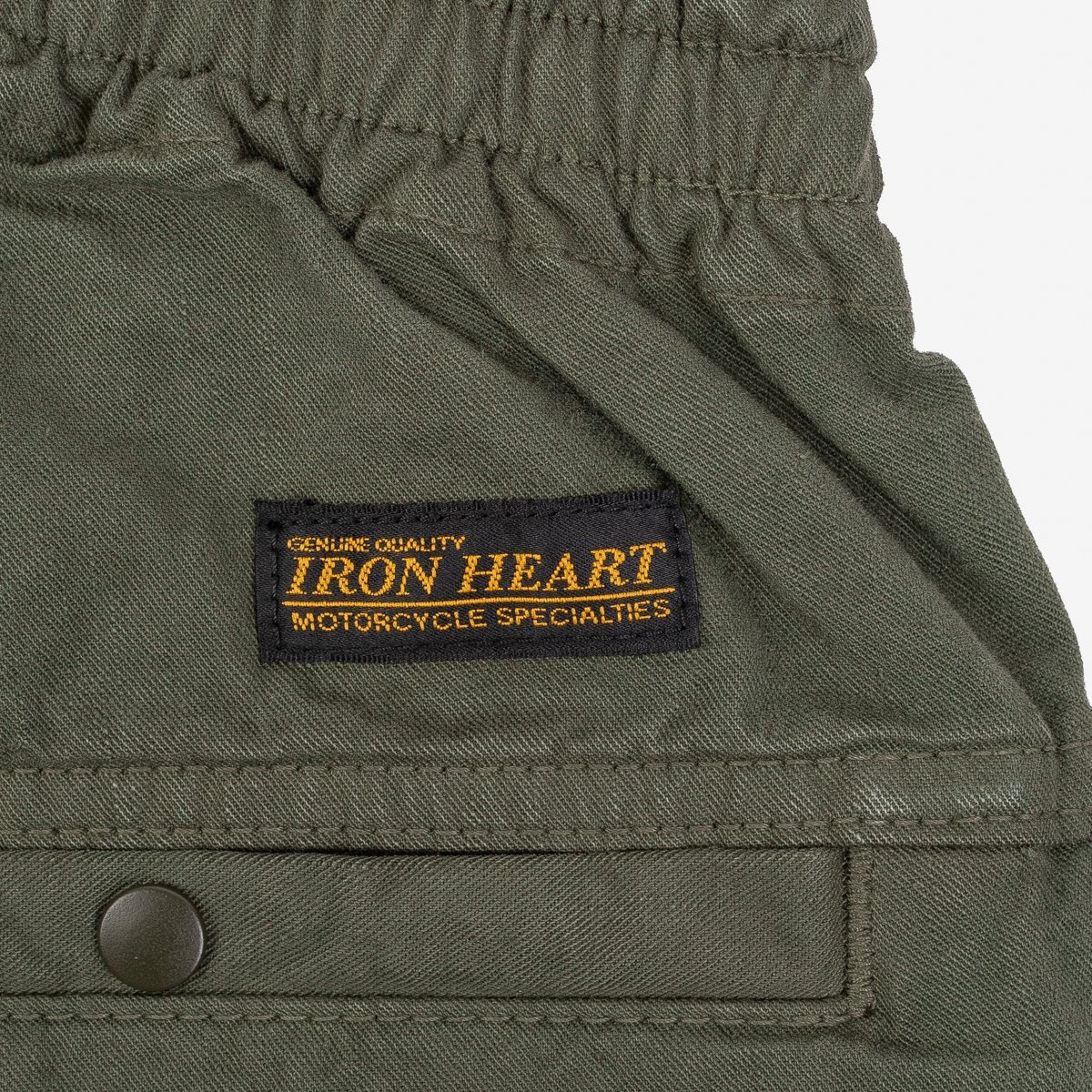 IH-729-OLV Cotton Easy Shorts - Olive - 6