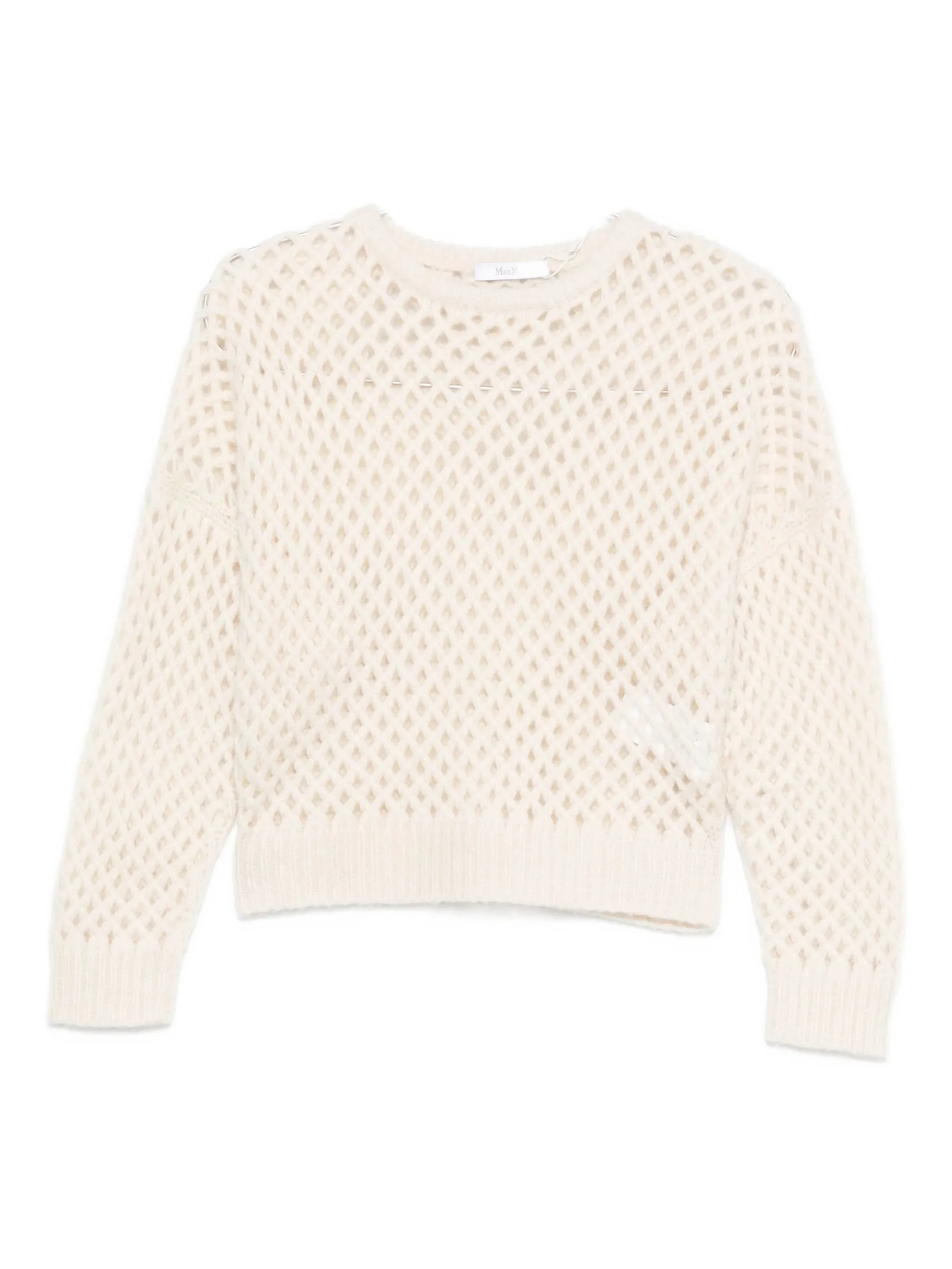Max Mara Open-knit Long-sleeve Sweater - 1