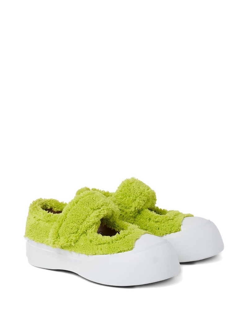 Marni leather ballerina shoes outlook