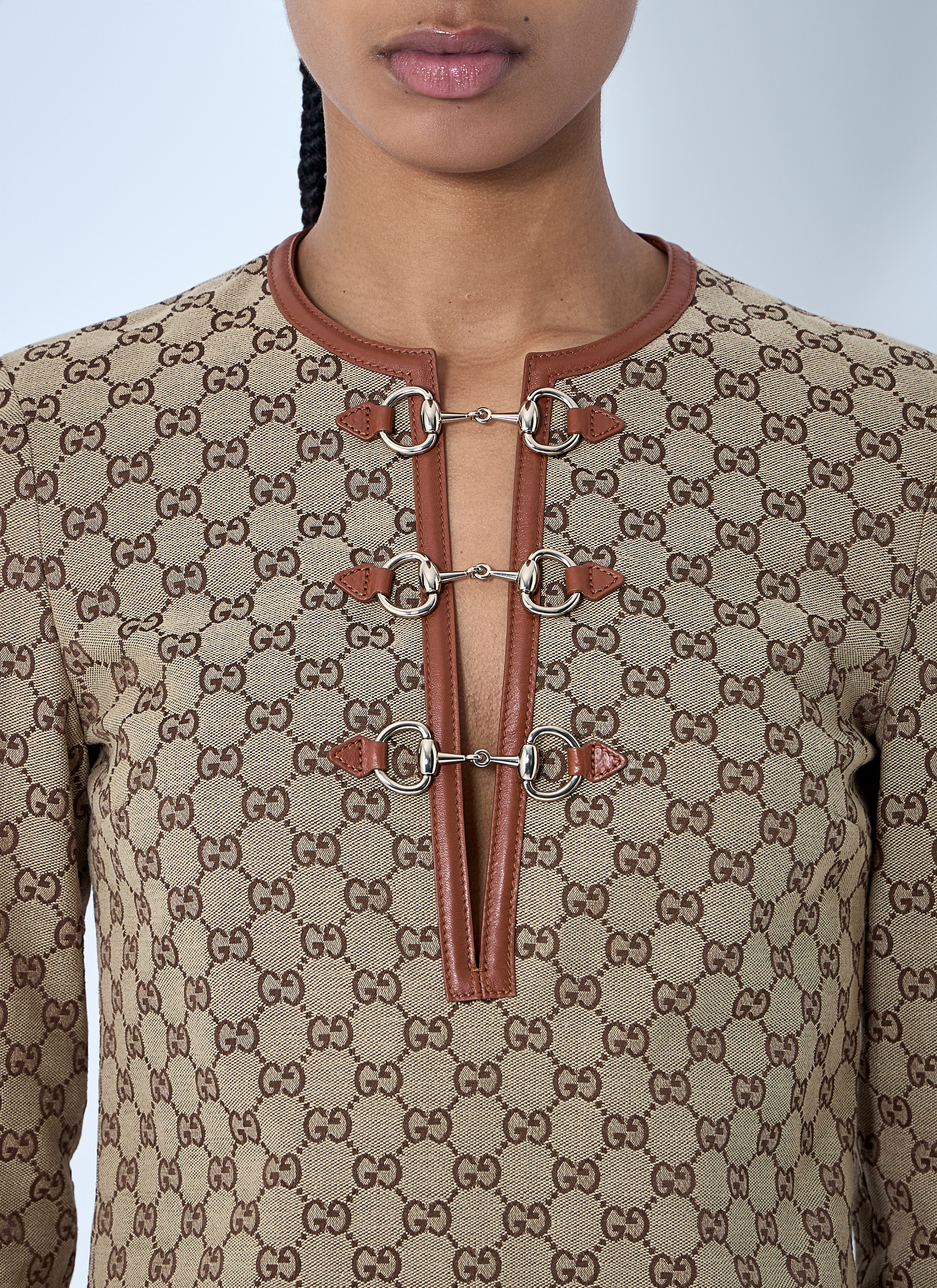 Gucci Women Gg Canvas Dress - 5