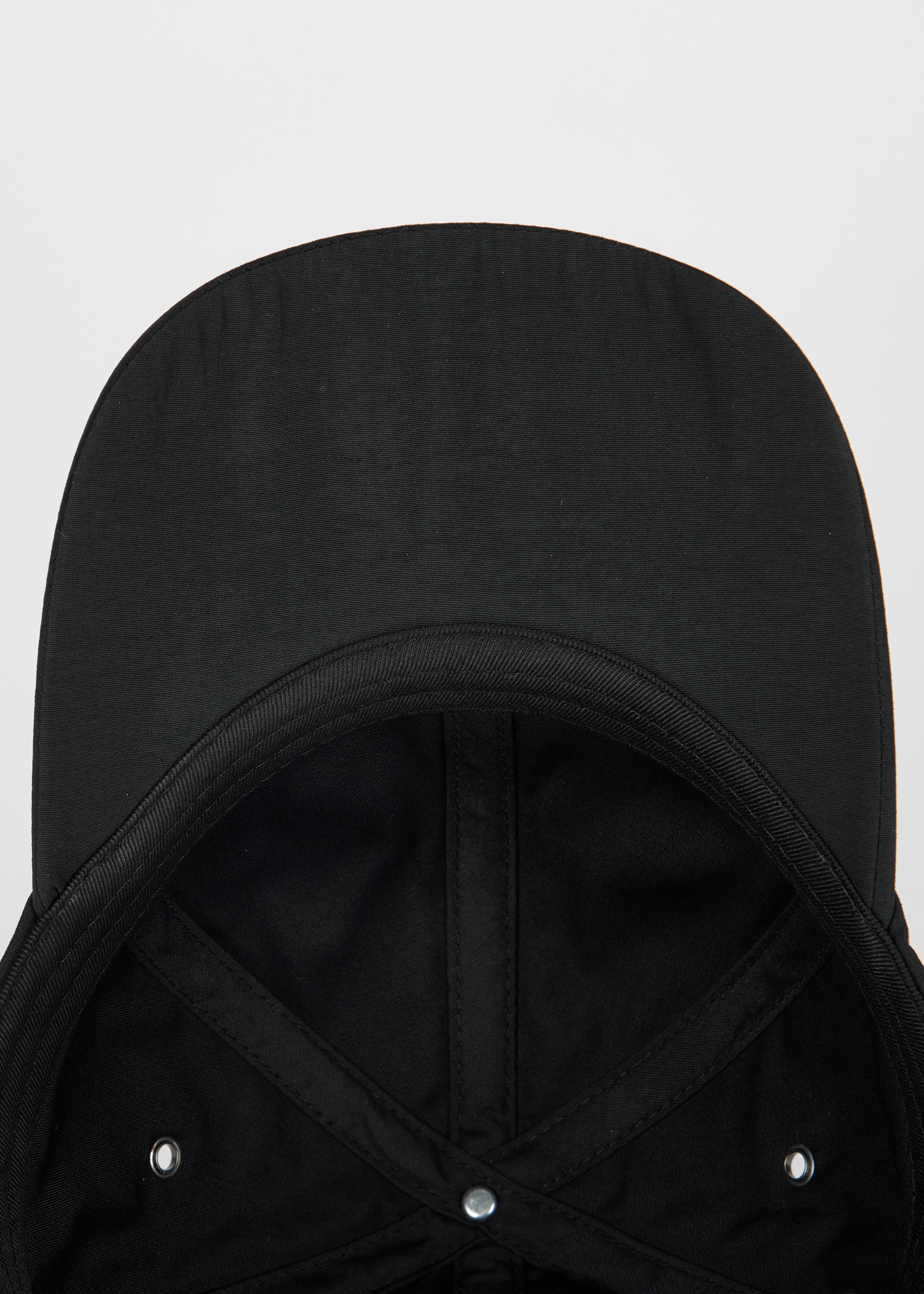 Black 'Artist Stitch' Baseball Cap - 4
