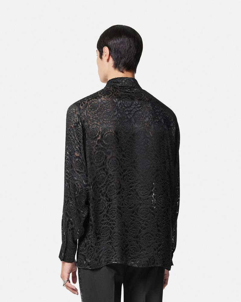 Barocco Devoré Silk Shirt 5