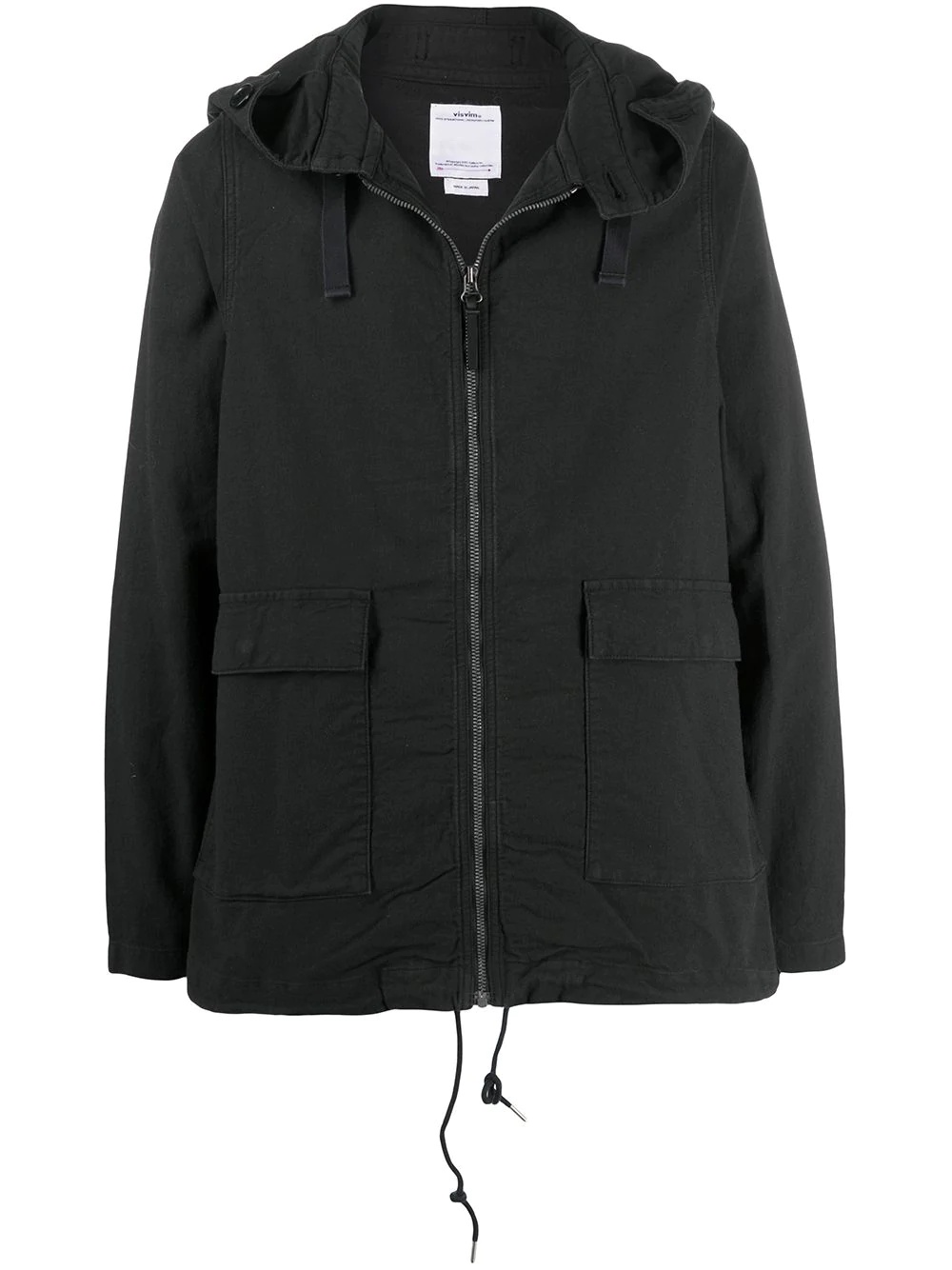 zip-up hooded jacket - 1