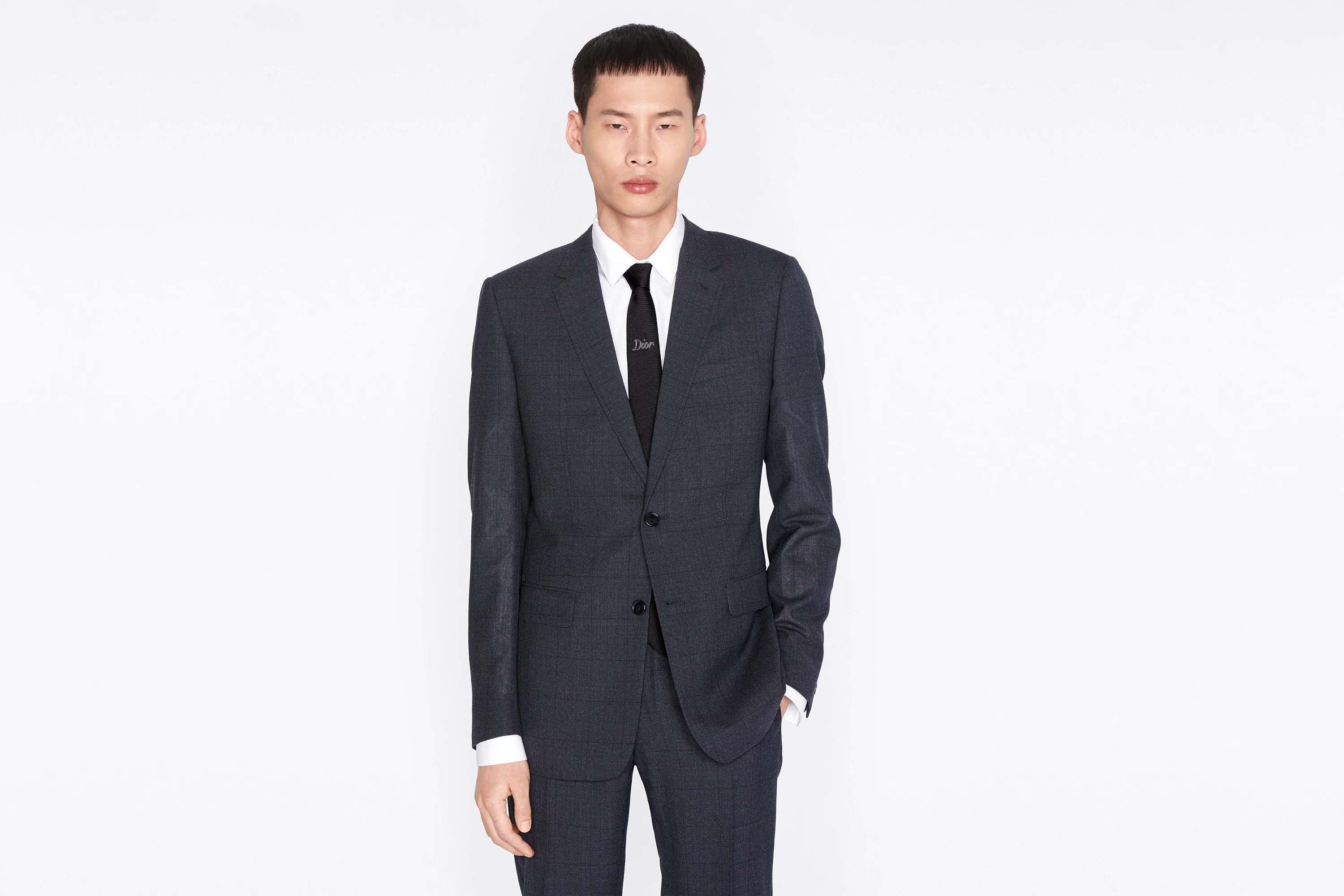 'Dior' Ribbon Tie - 4