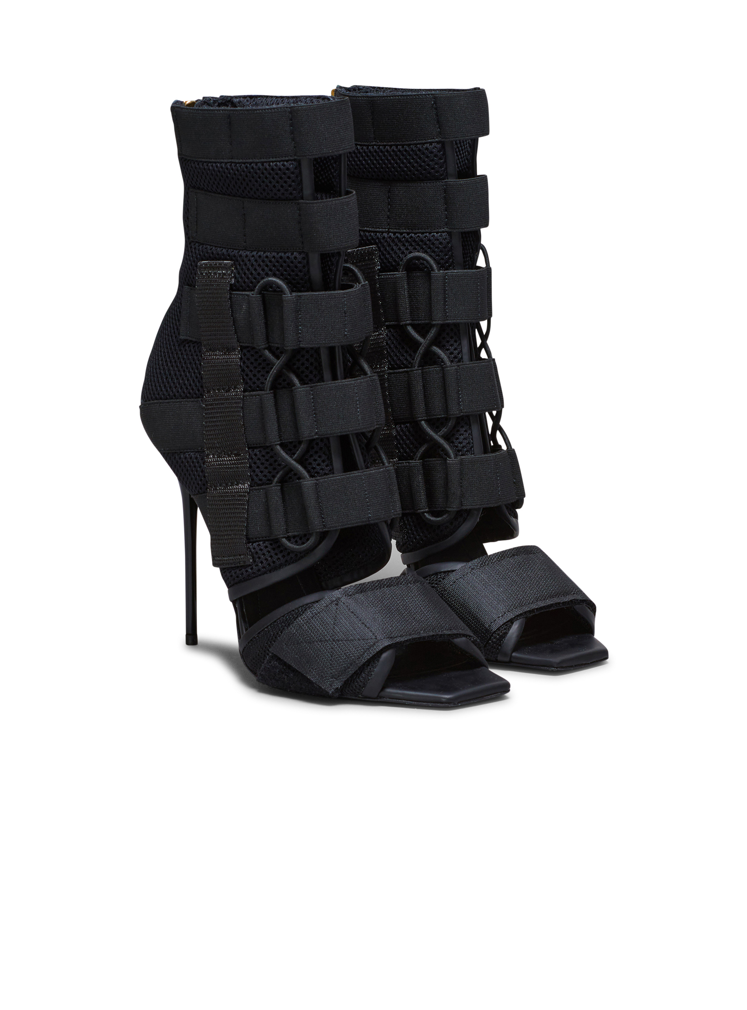 Uma sandals in velcro and mesh - 2