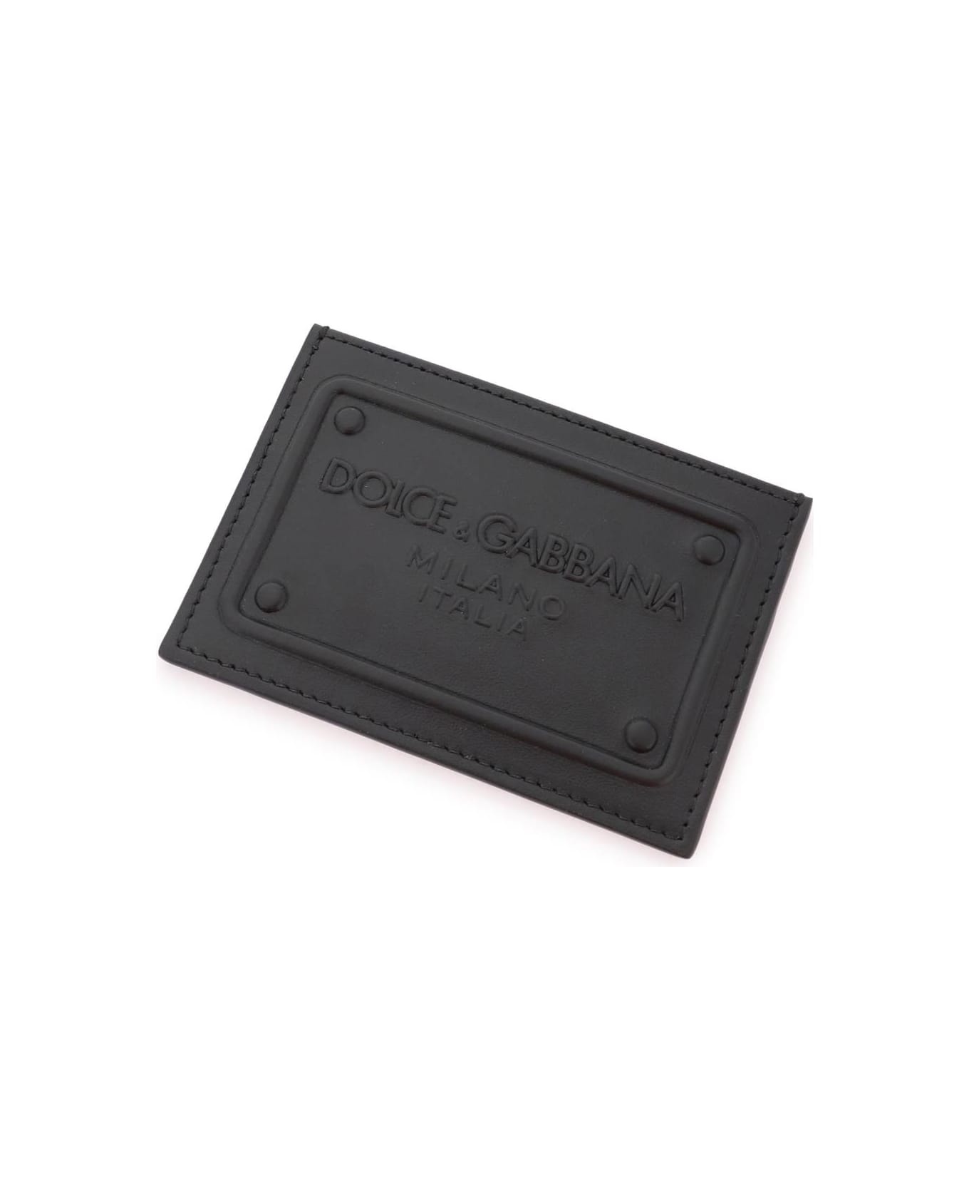 Leather Card Holder With Logo - 2