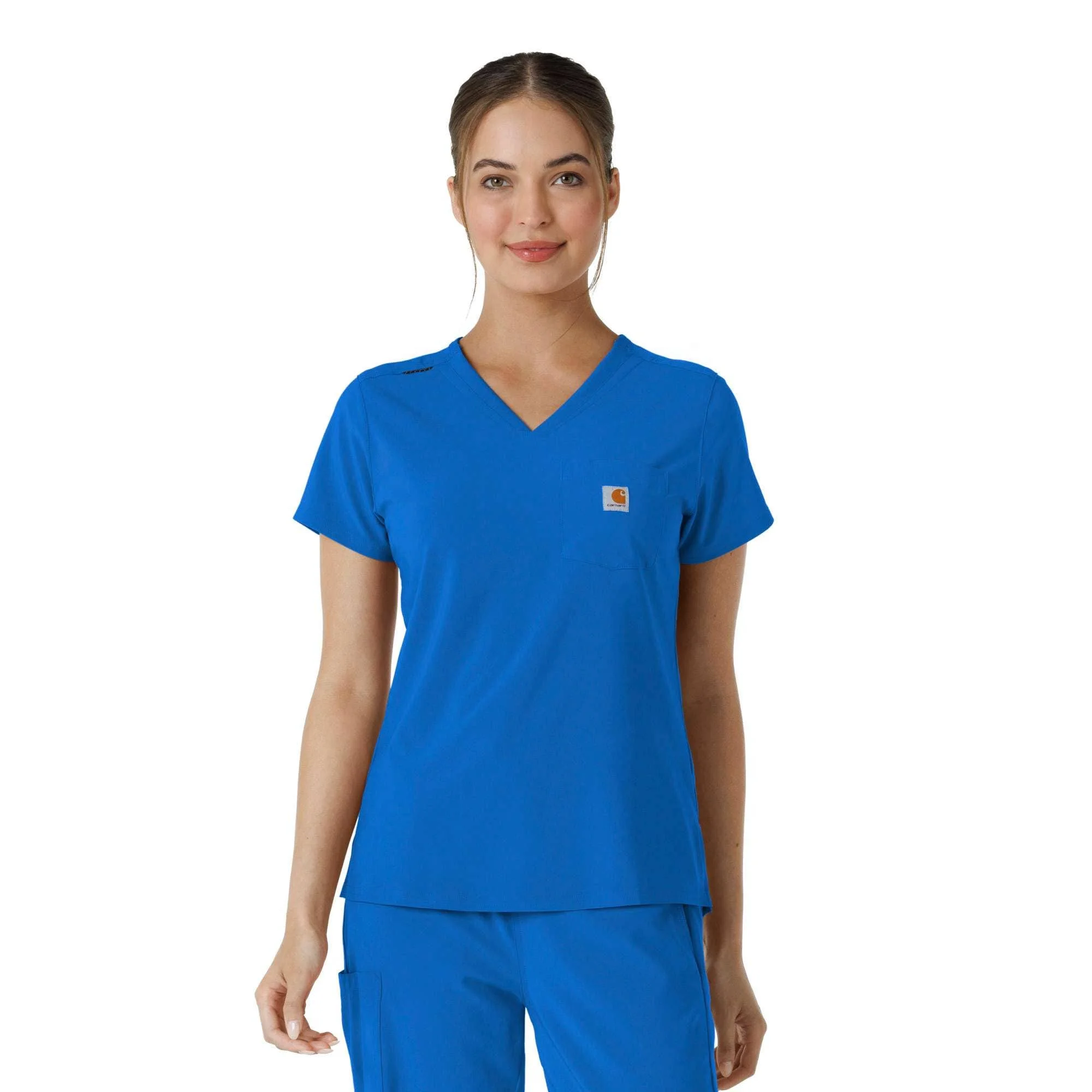 Women's Force Cross-Flex Tuck-In Scrub Top - 1