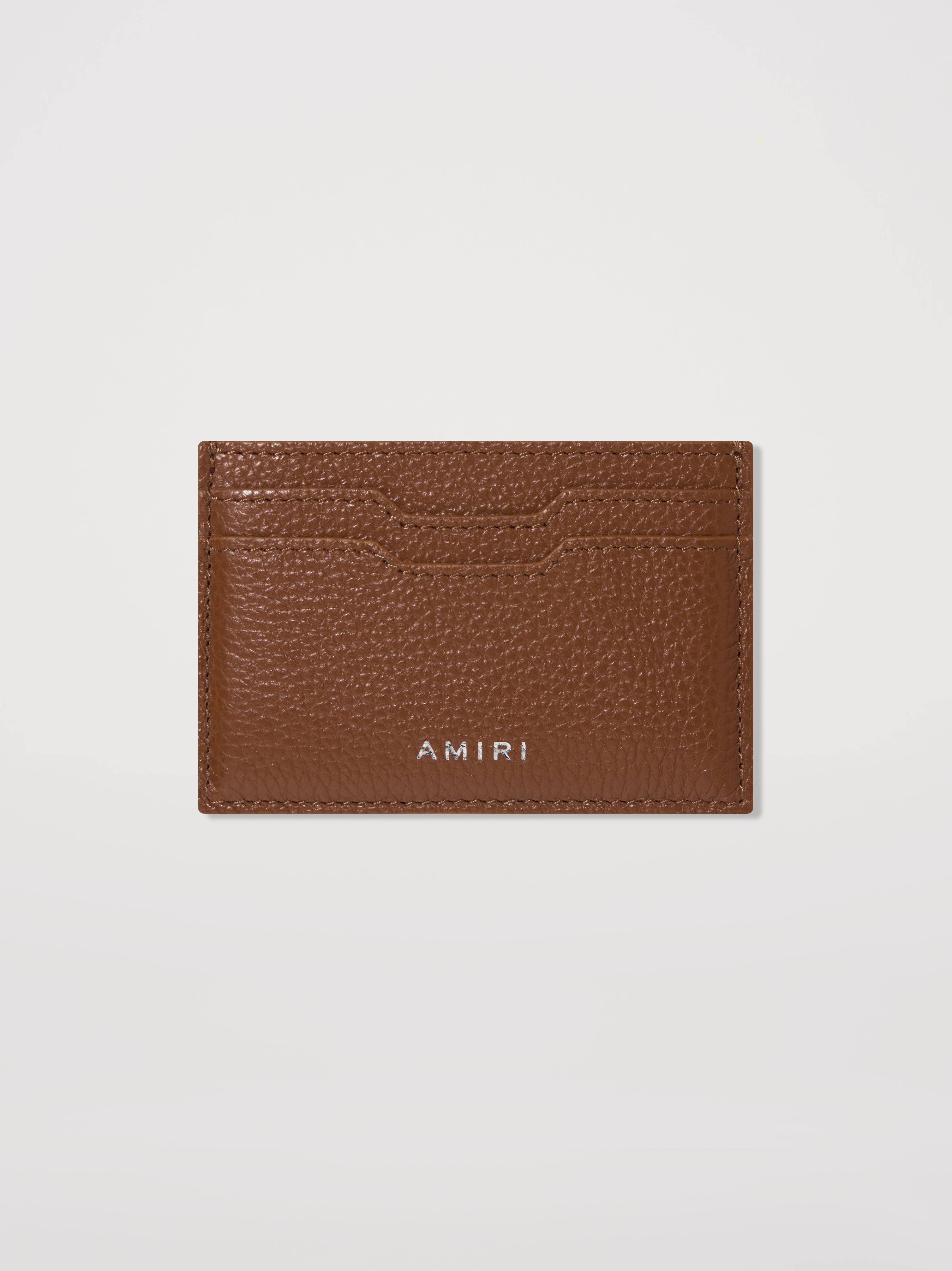 ICONIC EMBOSSED LEATHER CARD HOLDER - 1