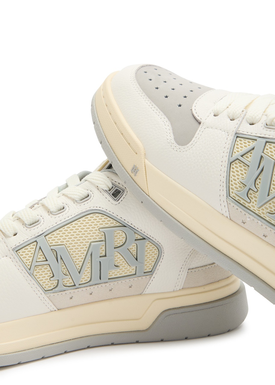 Amiri Classic Panelled Grained Leather Sneakers - 4