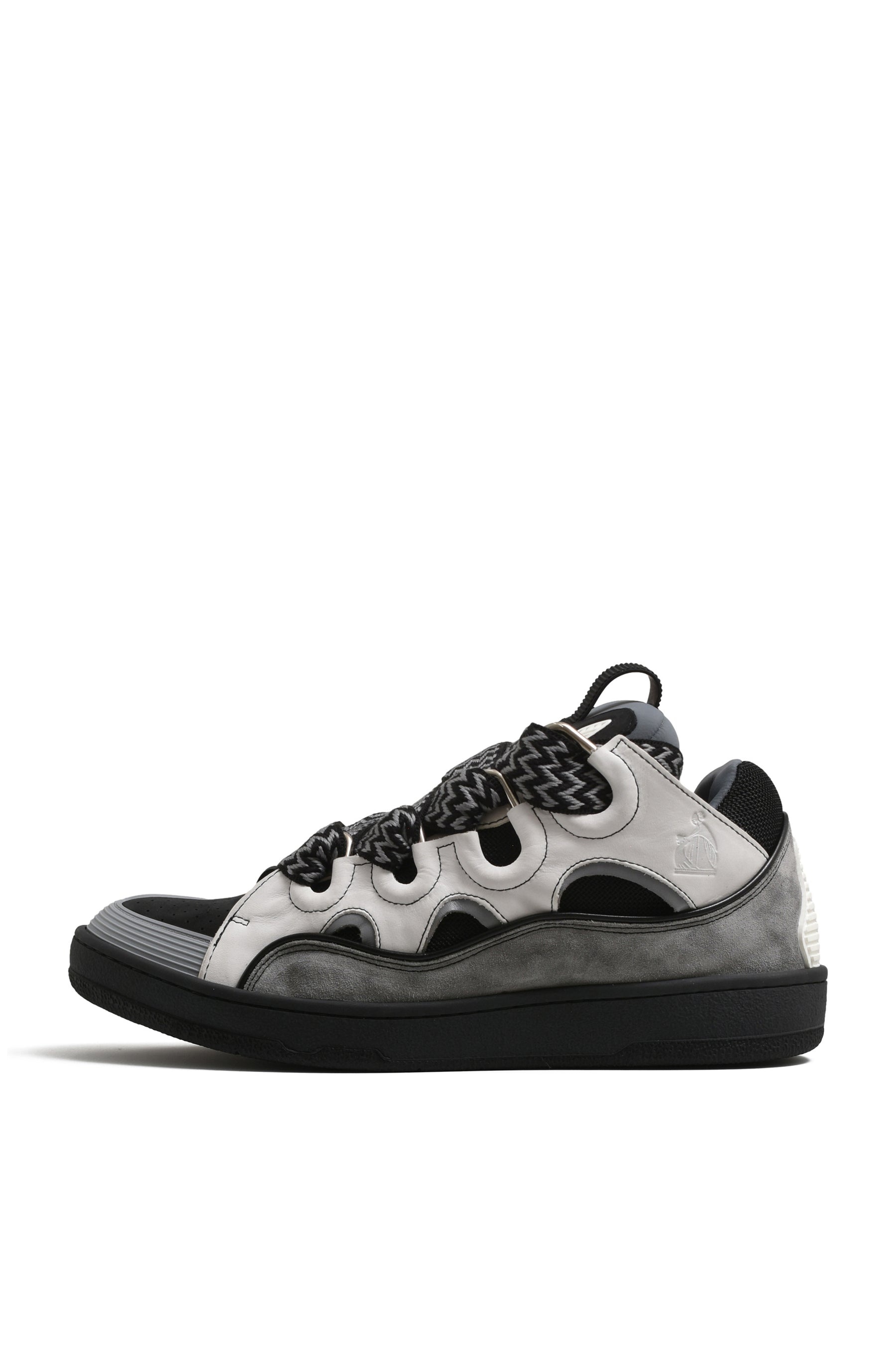 CURB SNEAKERS / BLK WHT - 1