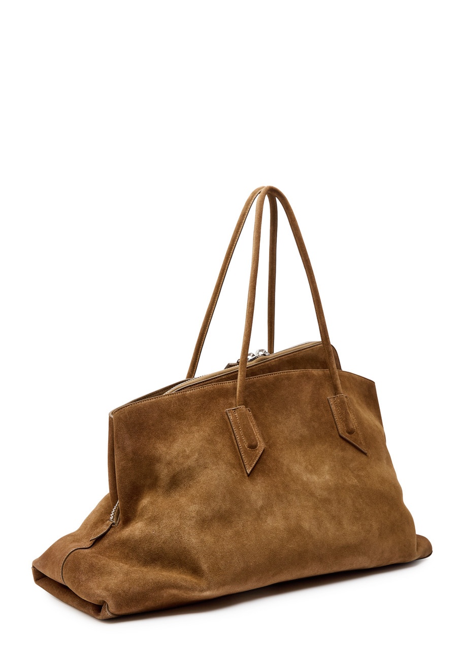 The Attico La Passeggiata Large Suede Tote - 2