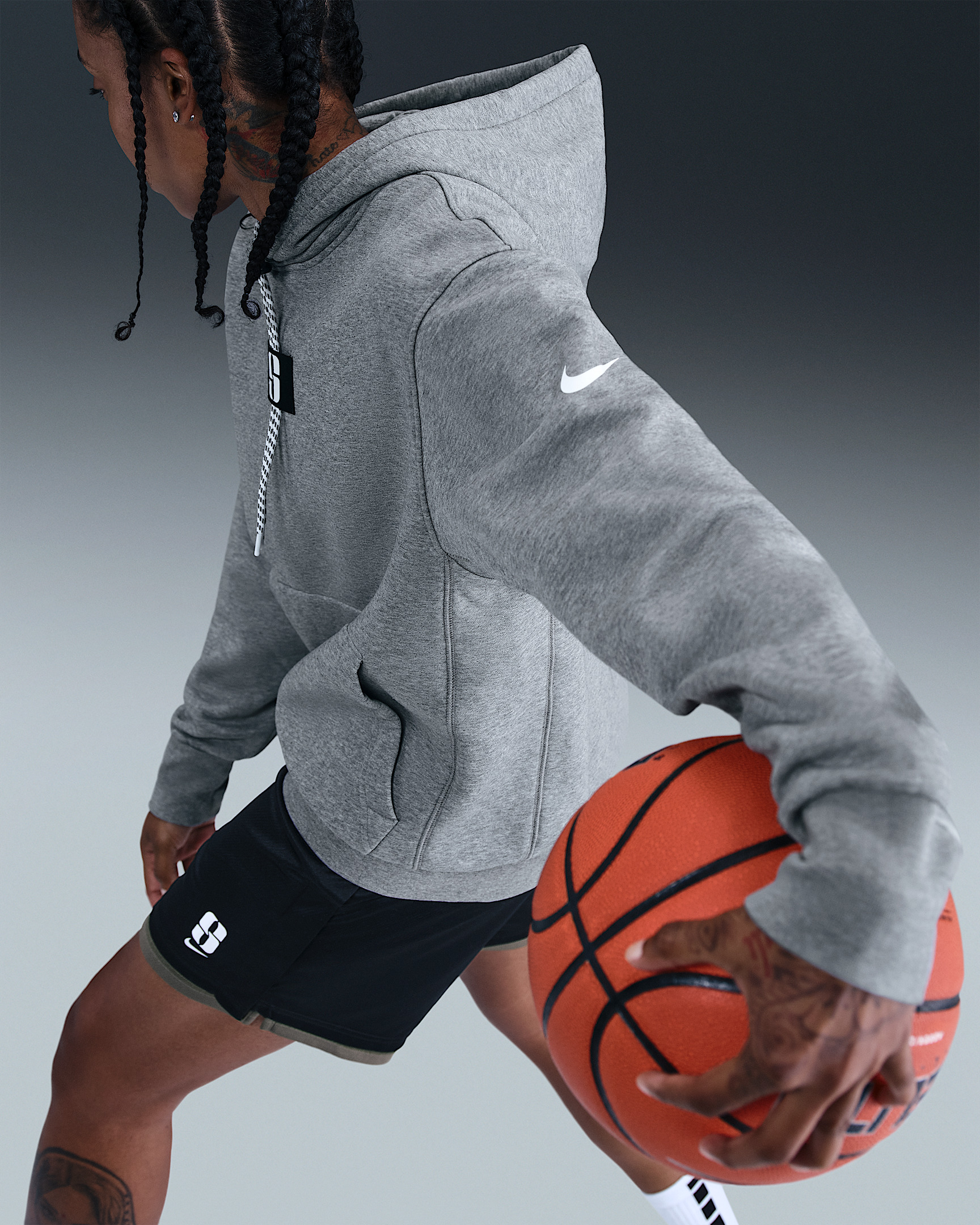 Sabrina Fleece Basketball Hoodie - 4