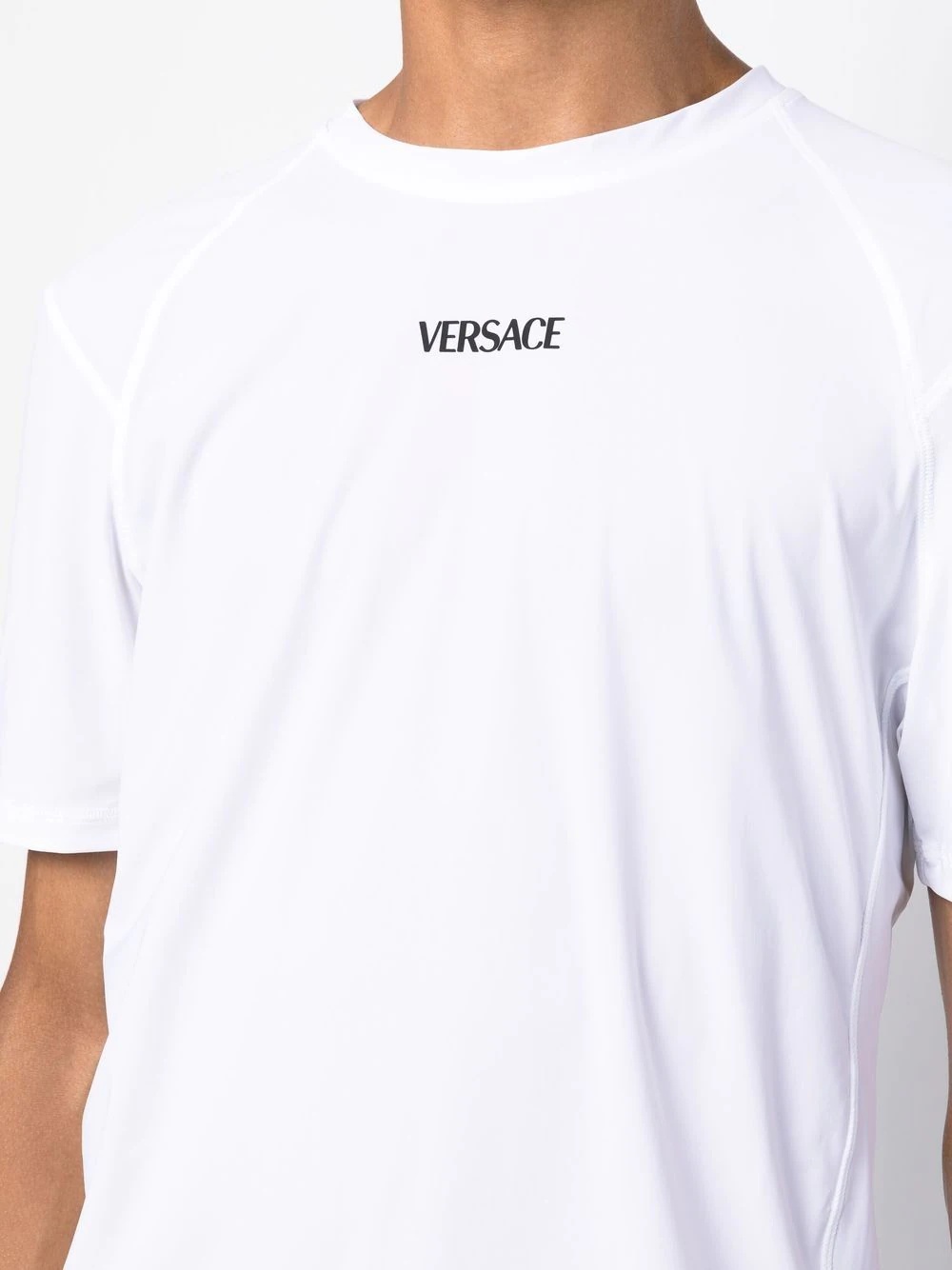 logo-print fitted T-Shirt - 5