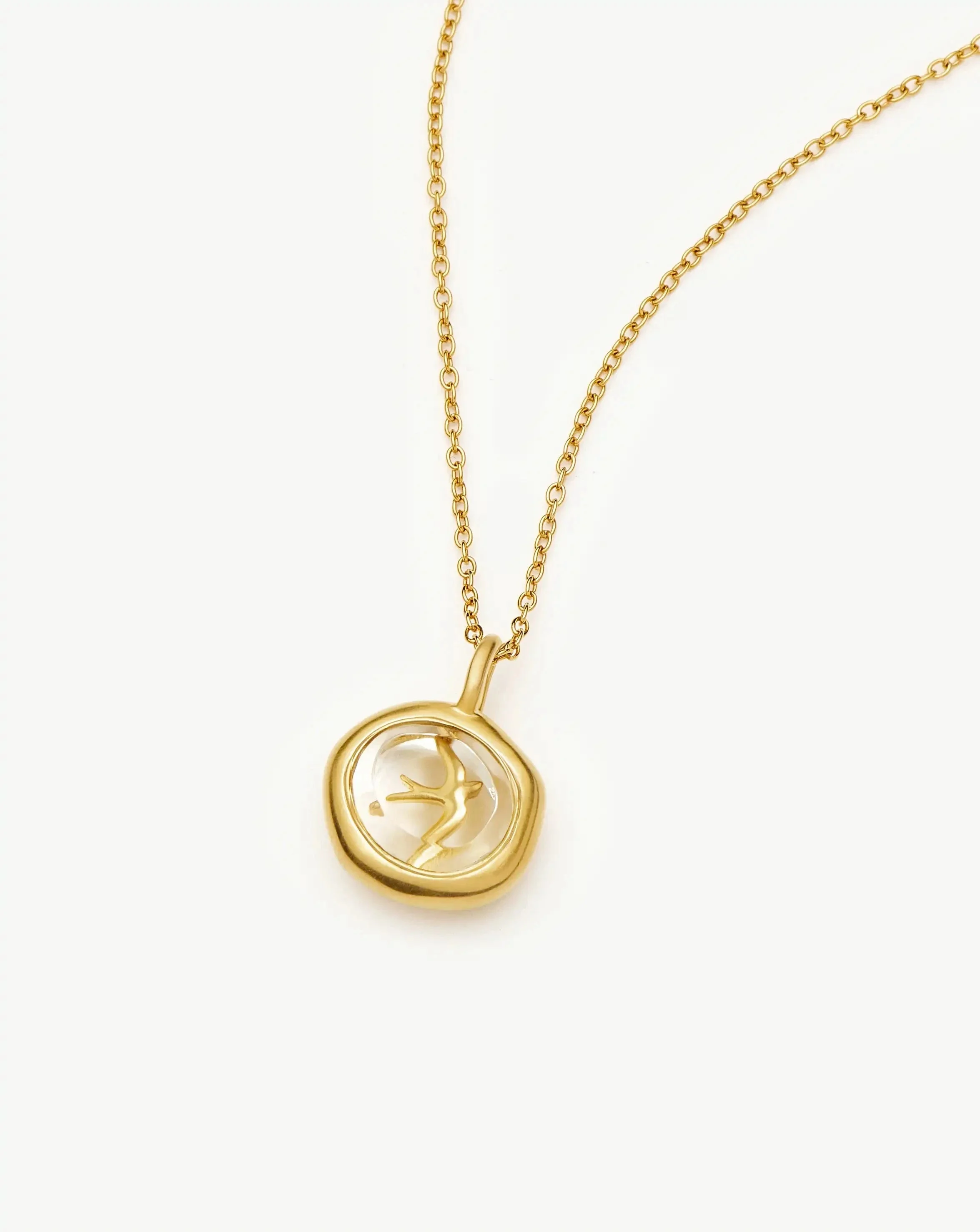 Harris Reed Taking Flight Mini Pendant Necklace - 1