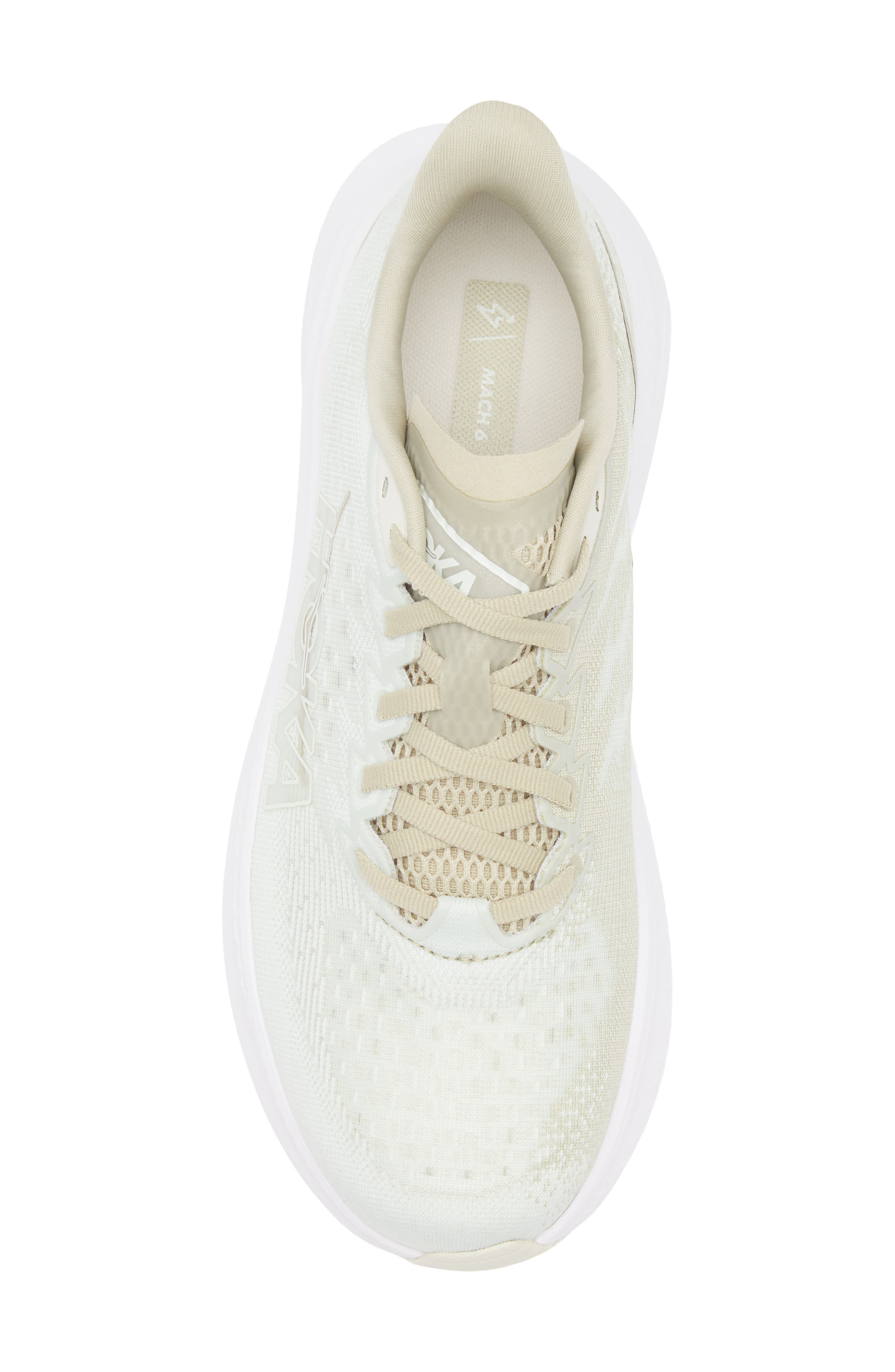 HOKA Mach 6 Running Shoe in Oyster Mushroom /Truffle Salt at Nordstrom - 5