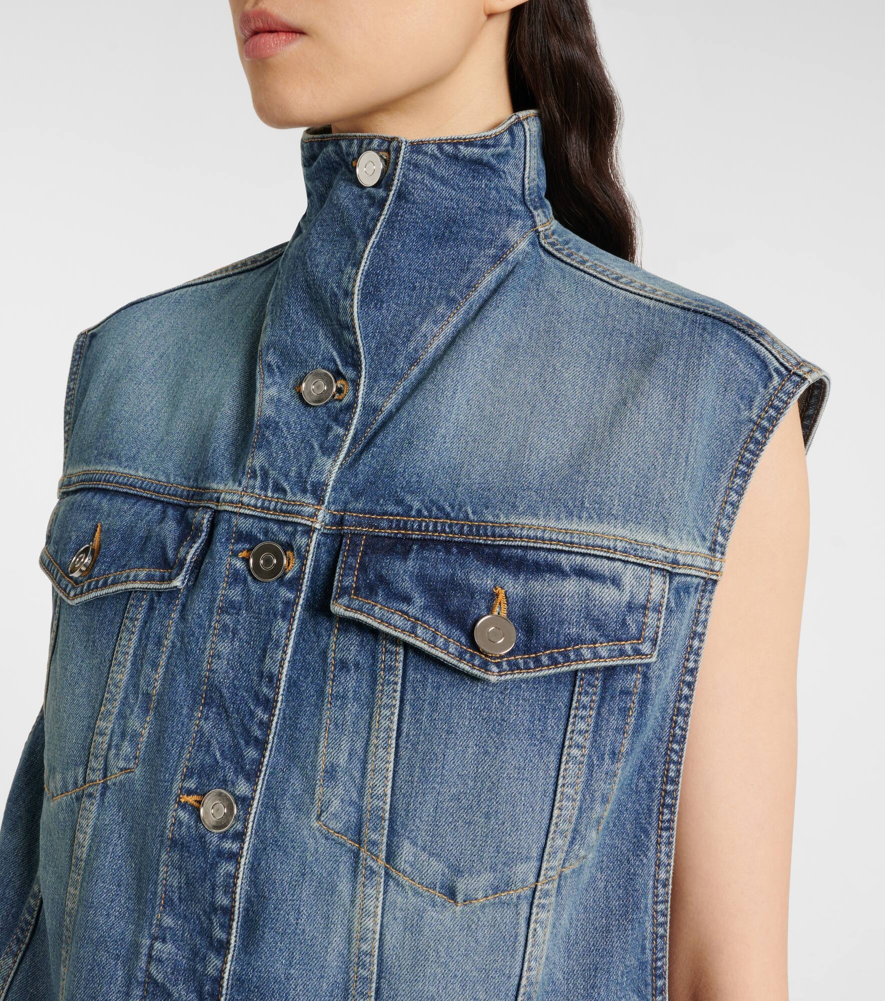 Denim vest - 4