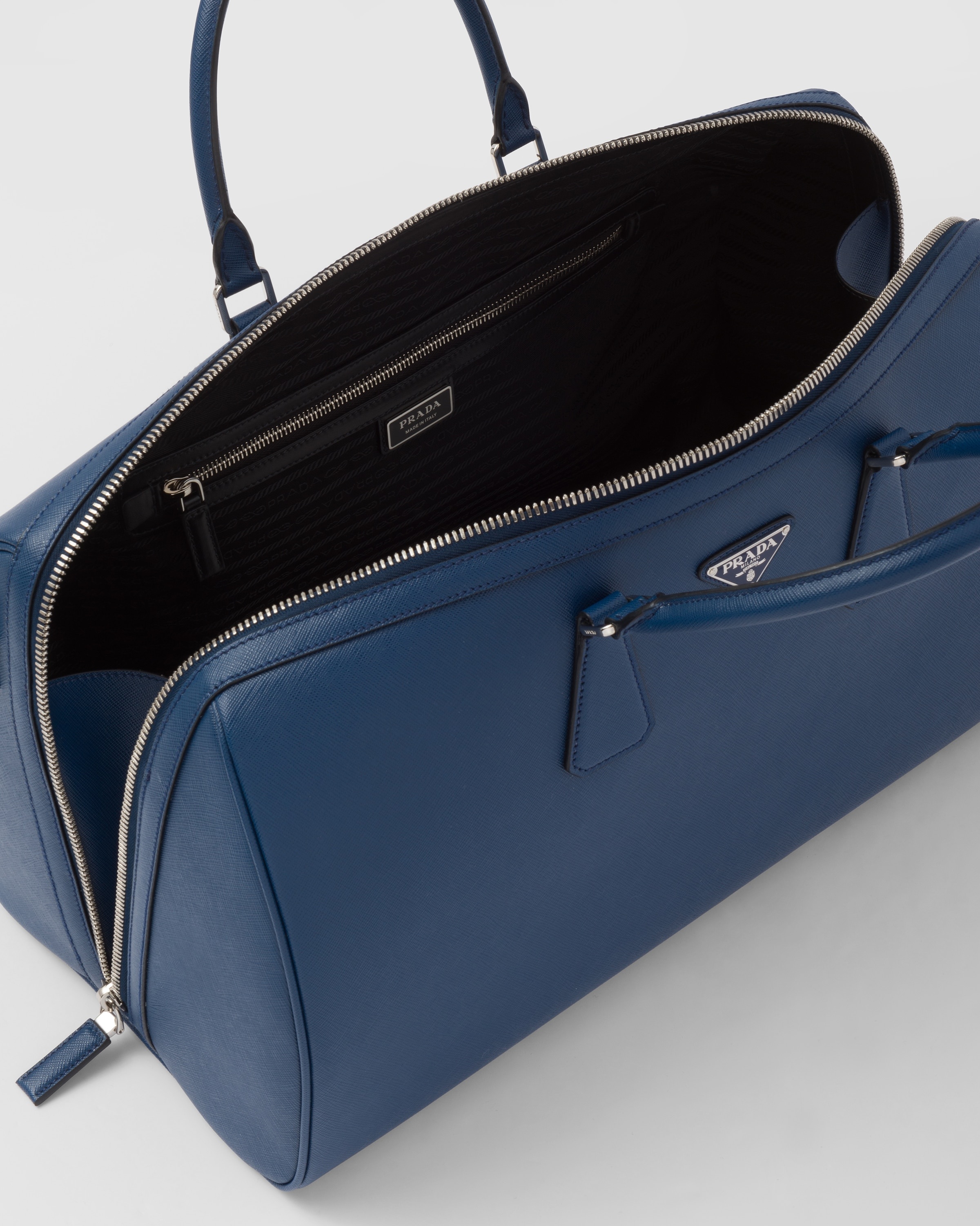 Saffiano leather travel bag - 5