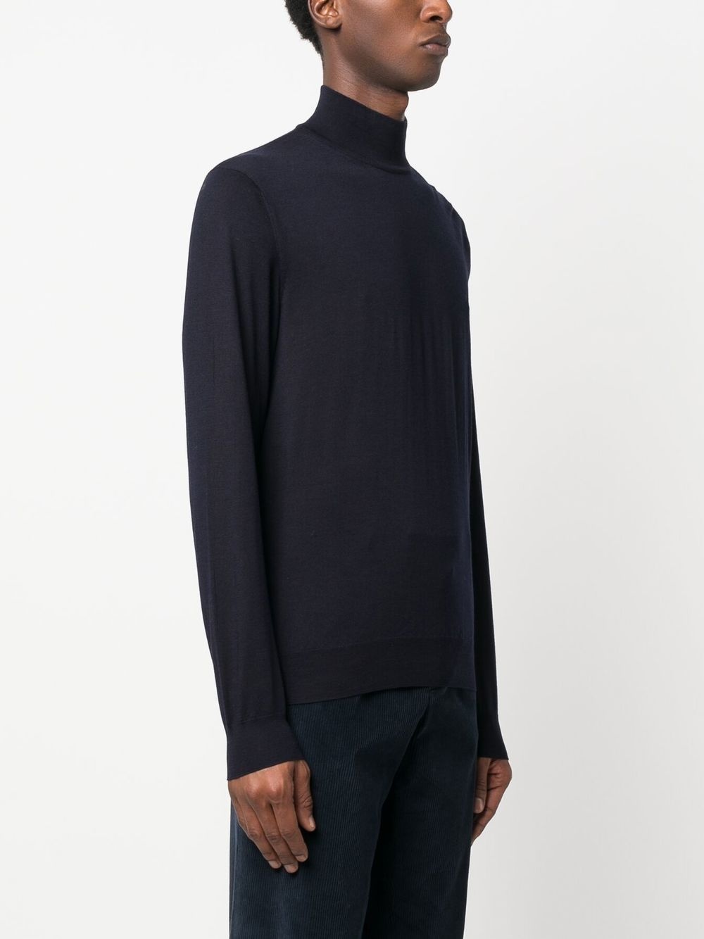 roll-neck knit jumper - 3