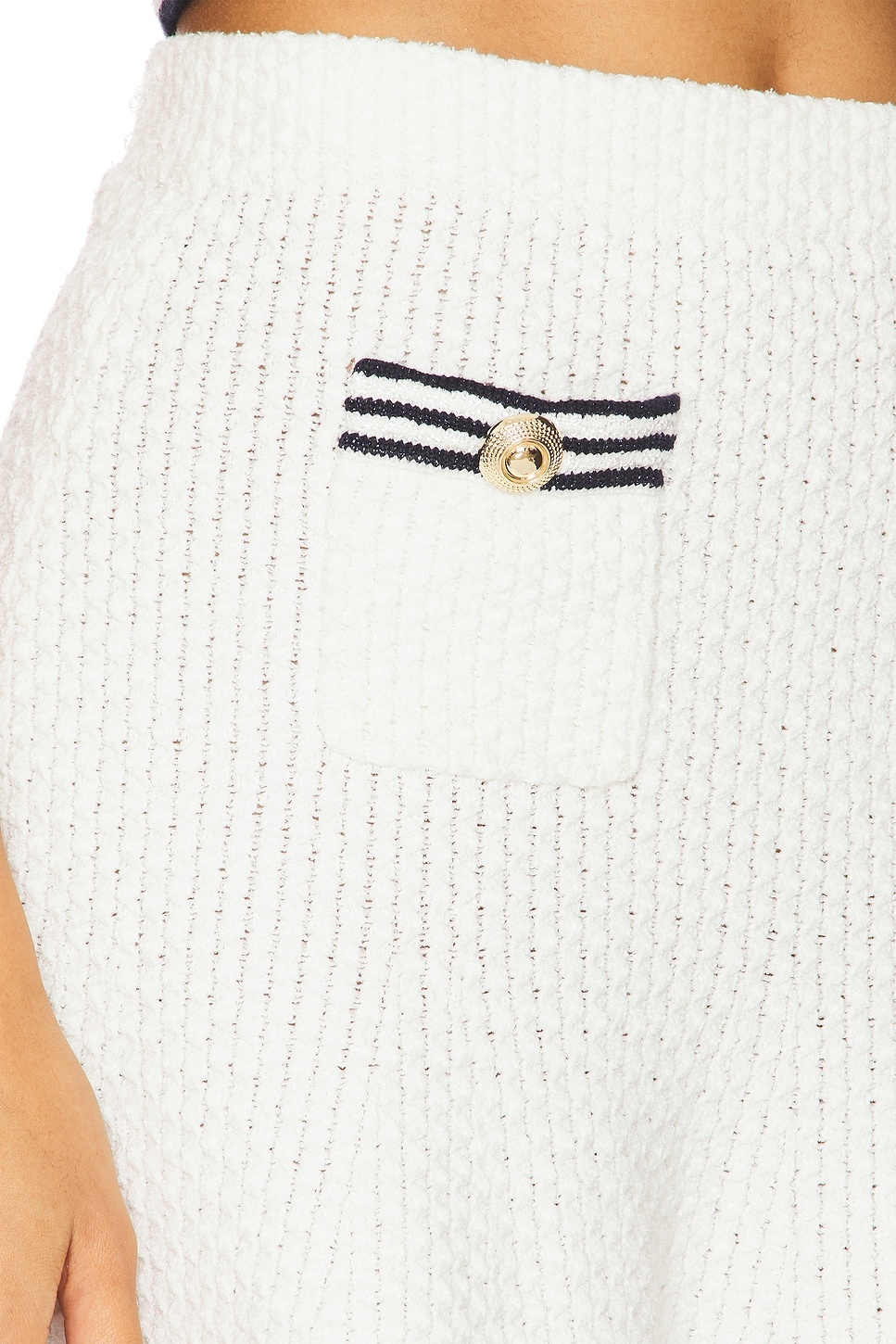 Textured Knit Mini Skirt - 6