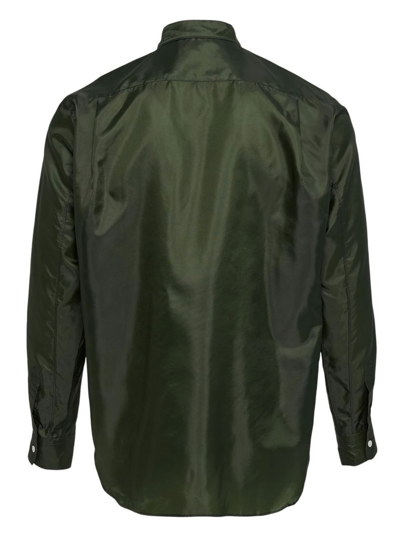 Comme des Garçons Homme Plus colour-block-print shirt outlook