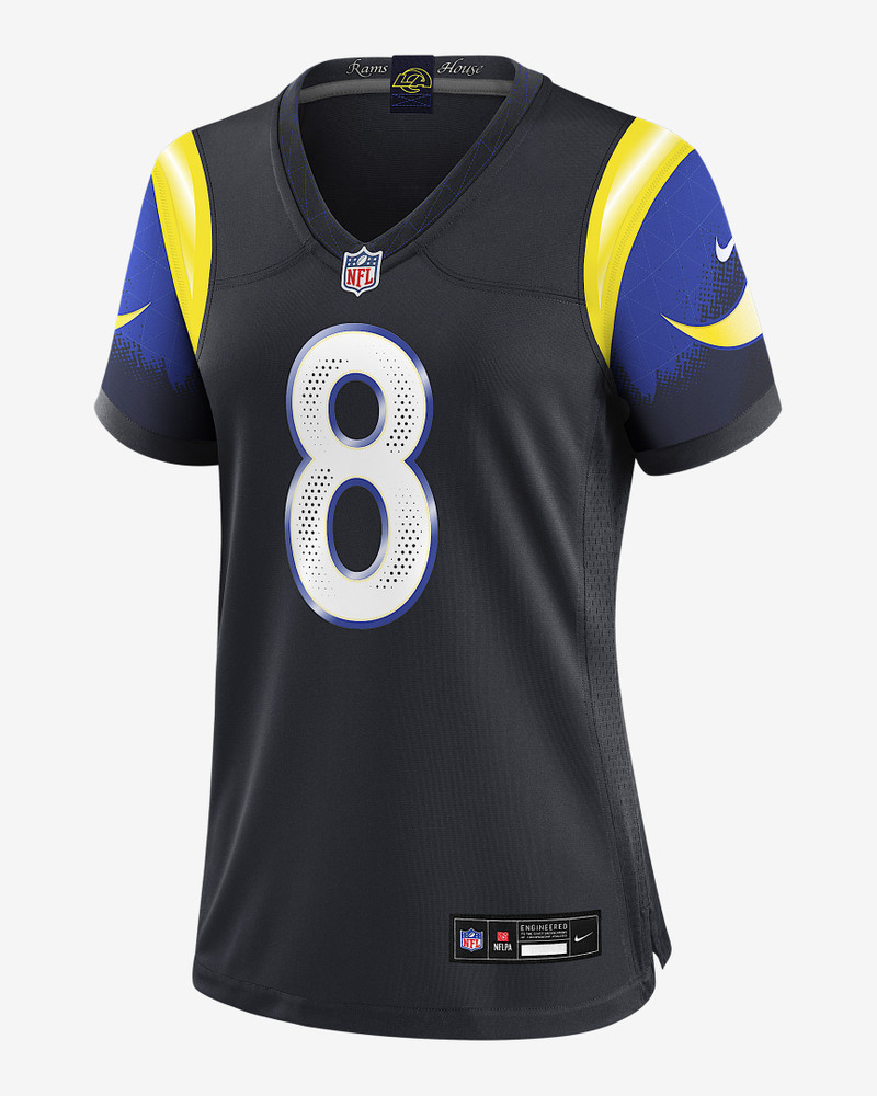 Jared Verse Los Angeles Rams Rivalries Collection Women’s Nike NFL Game Jersey 1